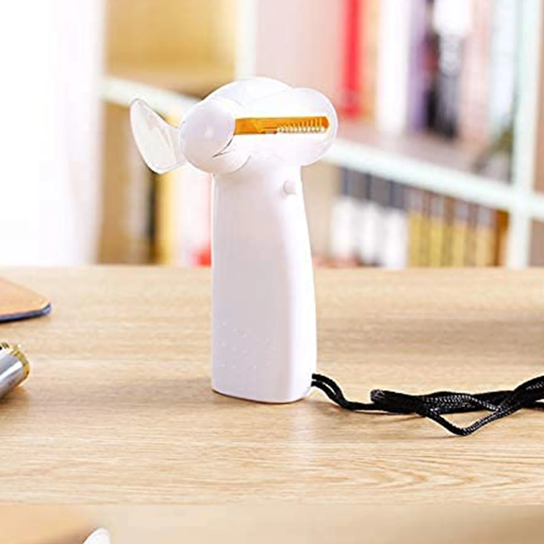 Led Programmable Fan Mini Strong Handheld