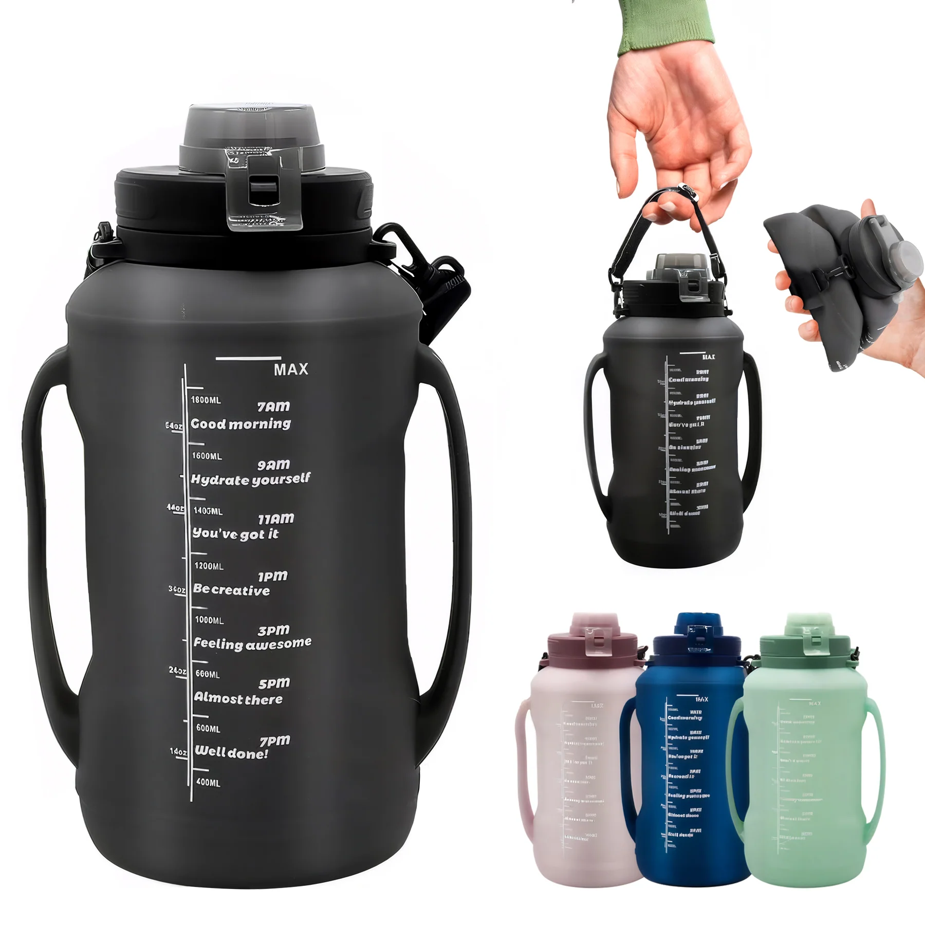 Foldable Travel Water Bottle