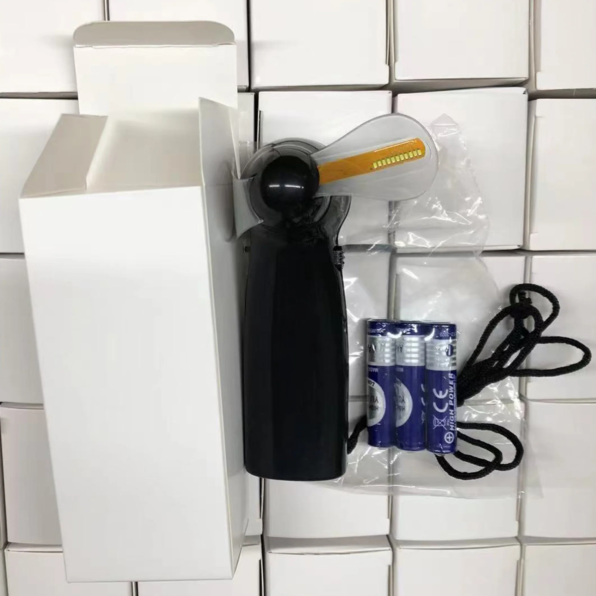 LED Message Display Handheld Fan