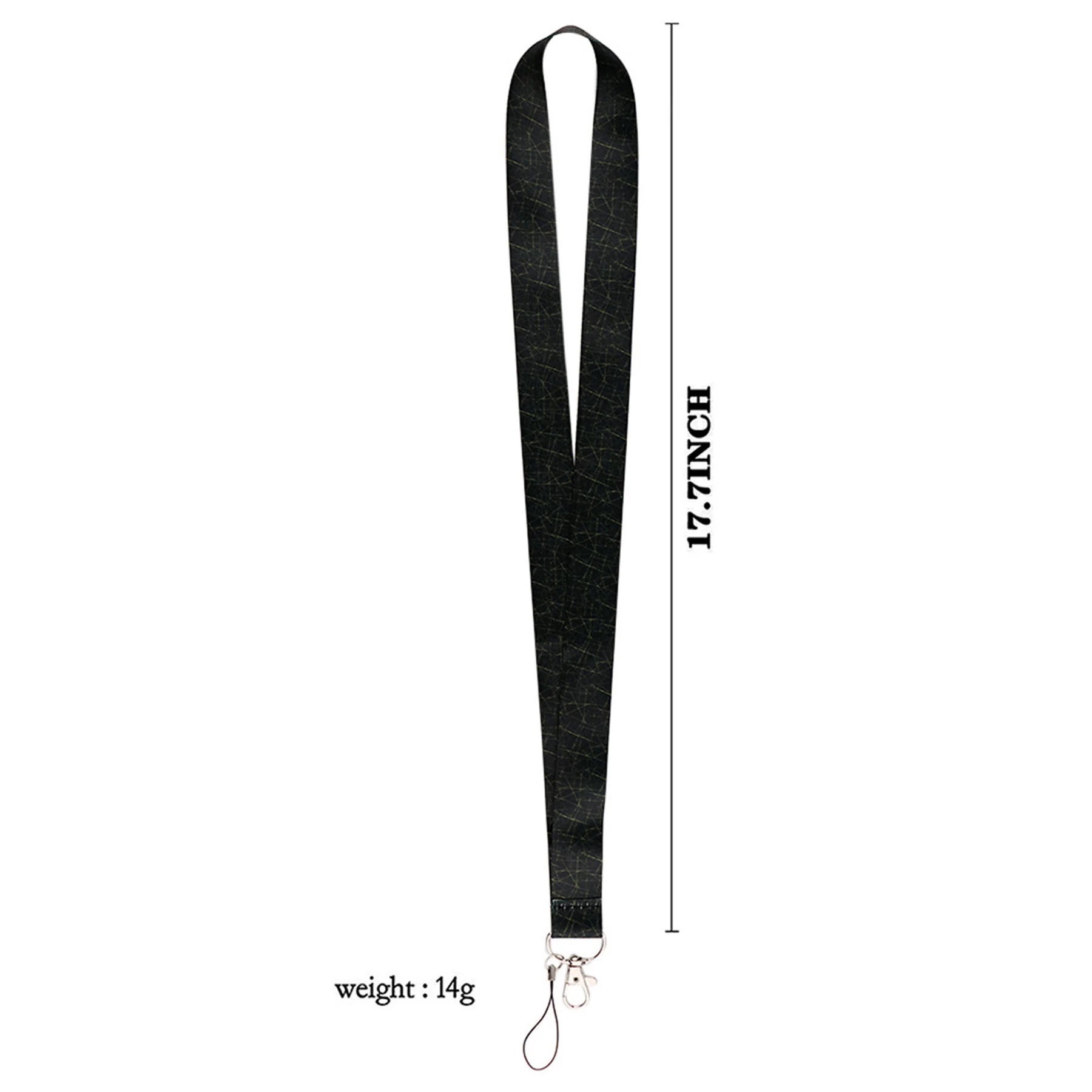 Marble Pattern ID Badge Lanyard