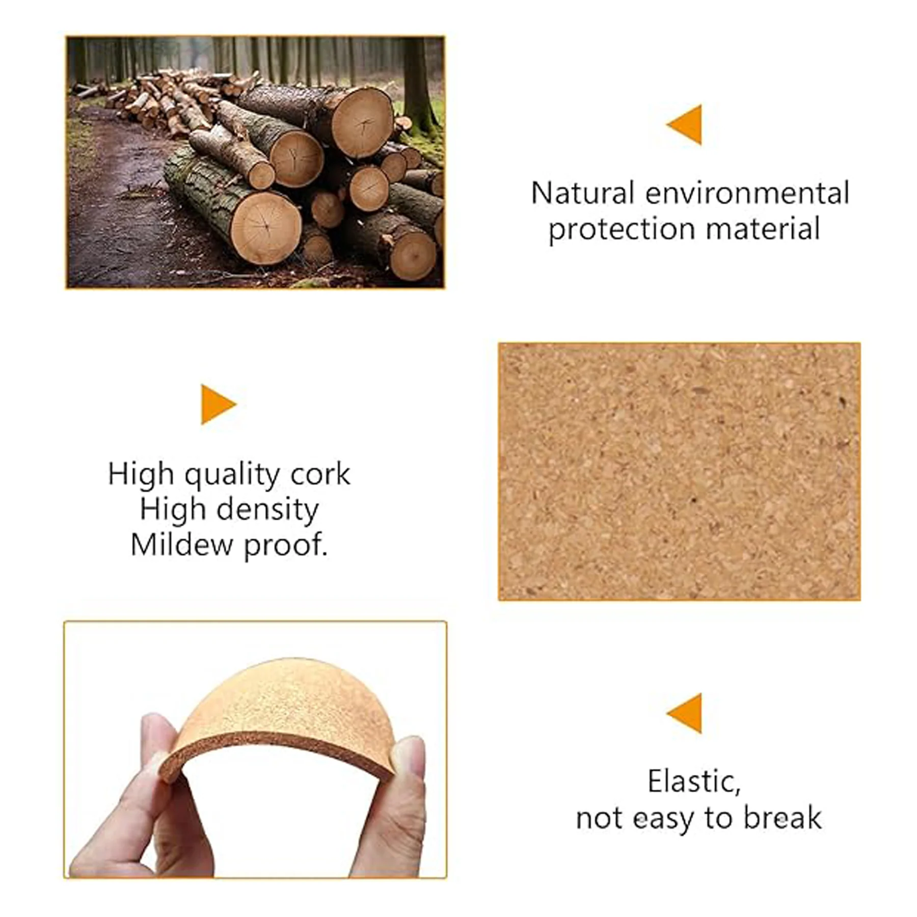 Natural Cork Coasters