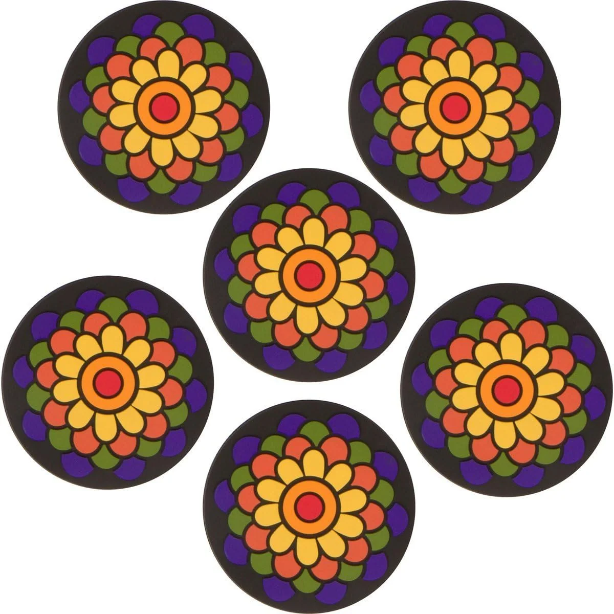 Round Pvc Coasters
