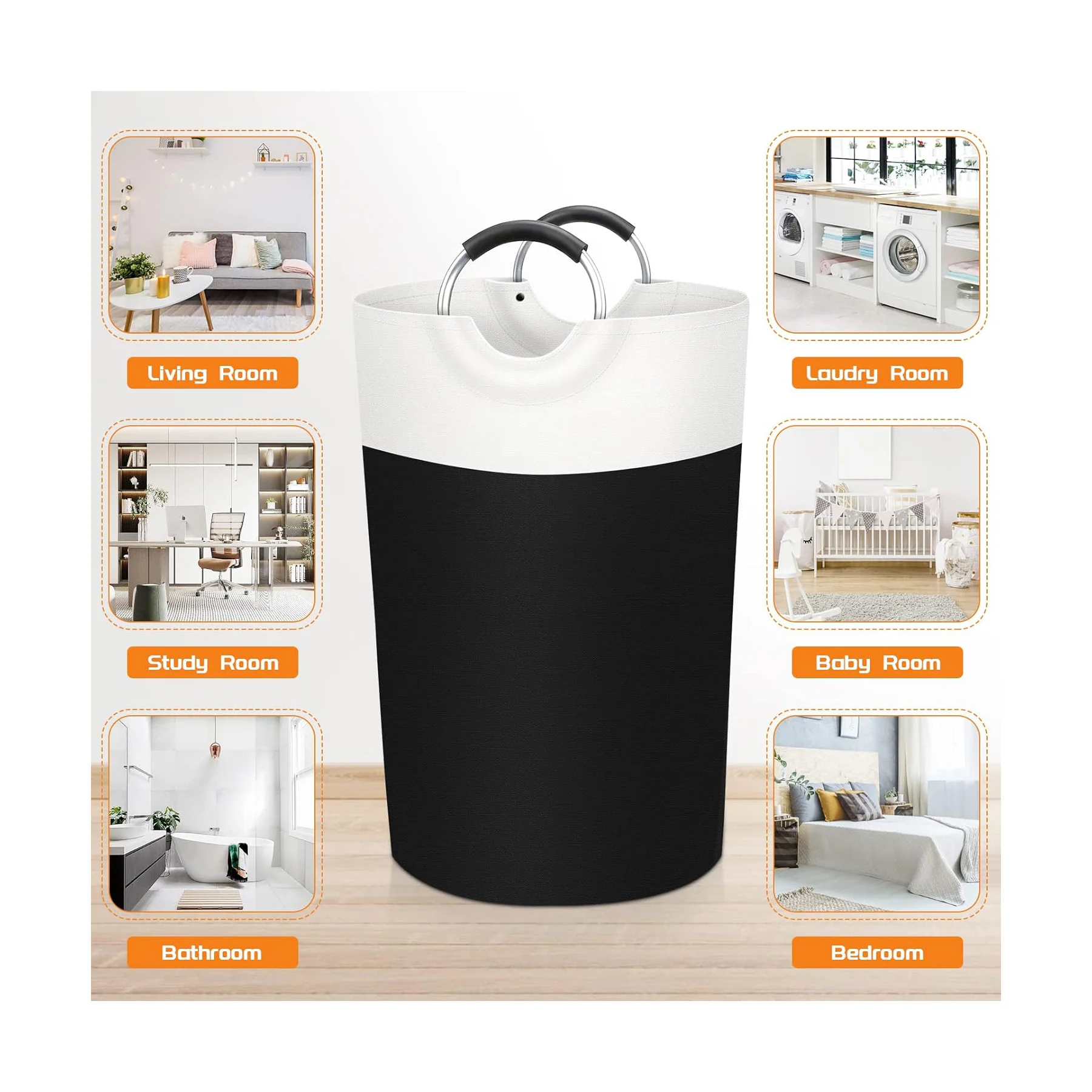 82L Laundry Basket