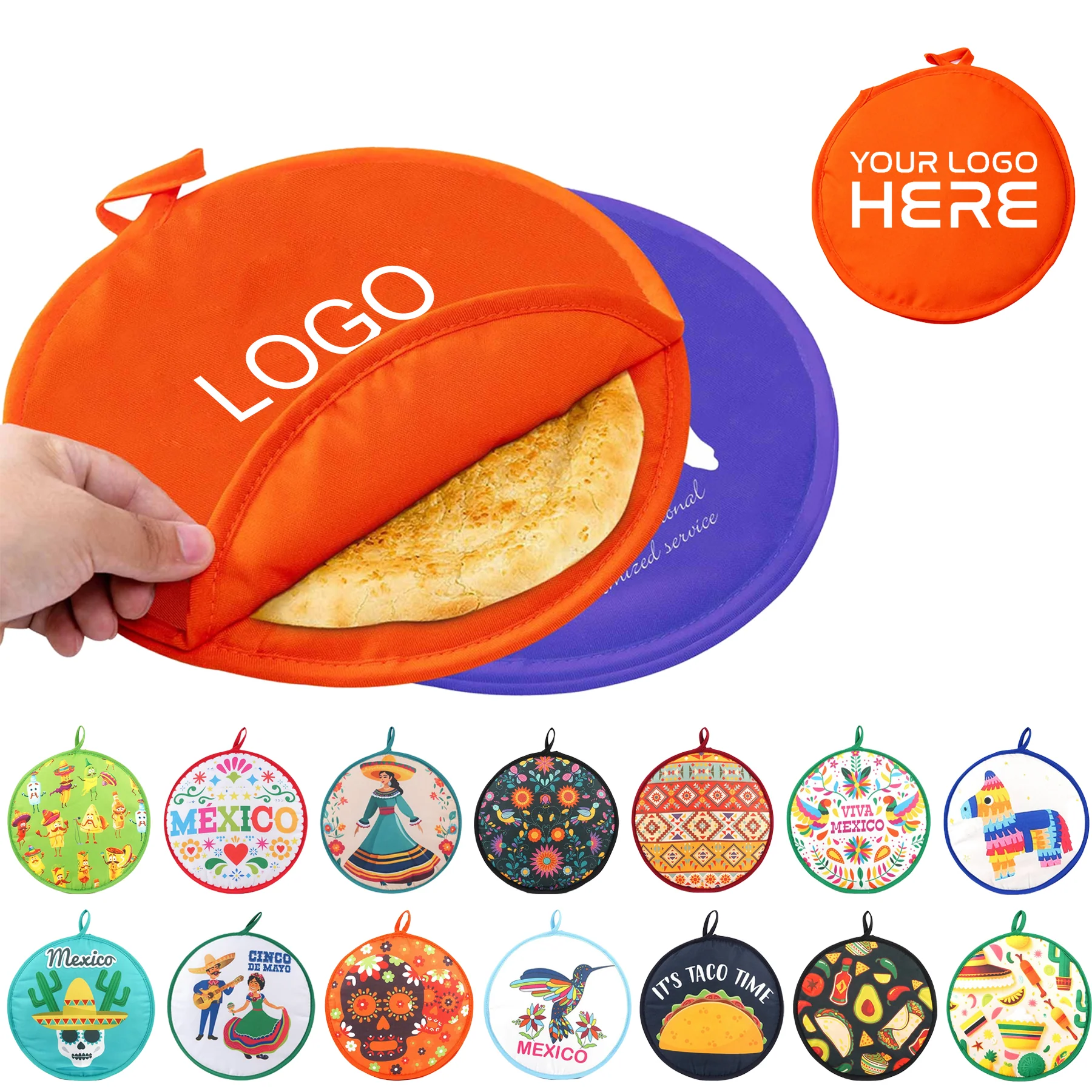 Microwavable Tortilla Warmer