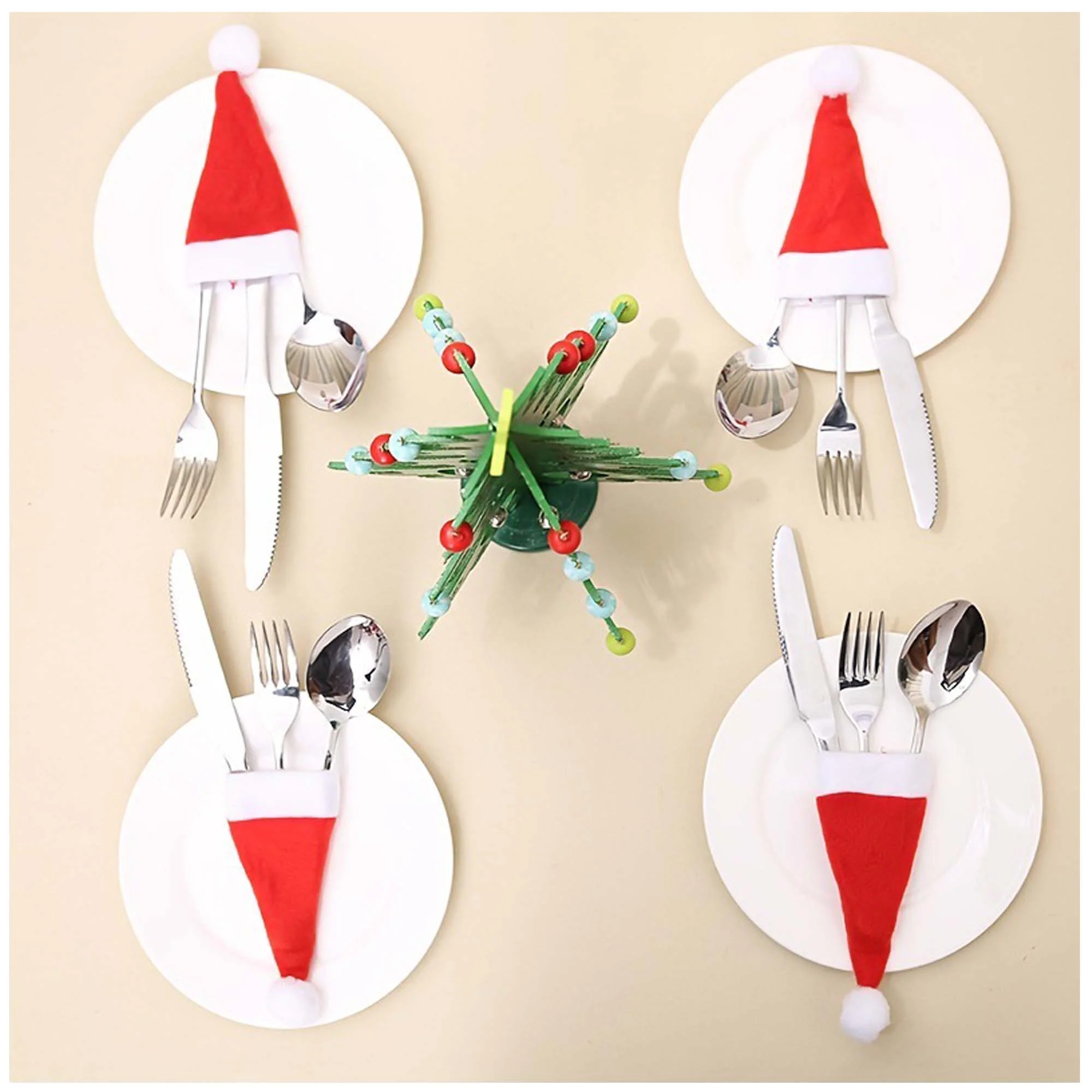 Christmas Decoration Supplies Mini Santa Hat