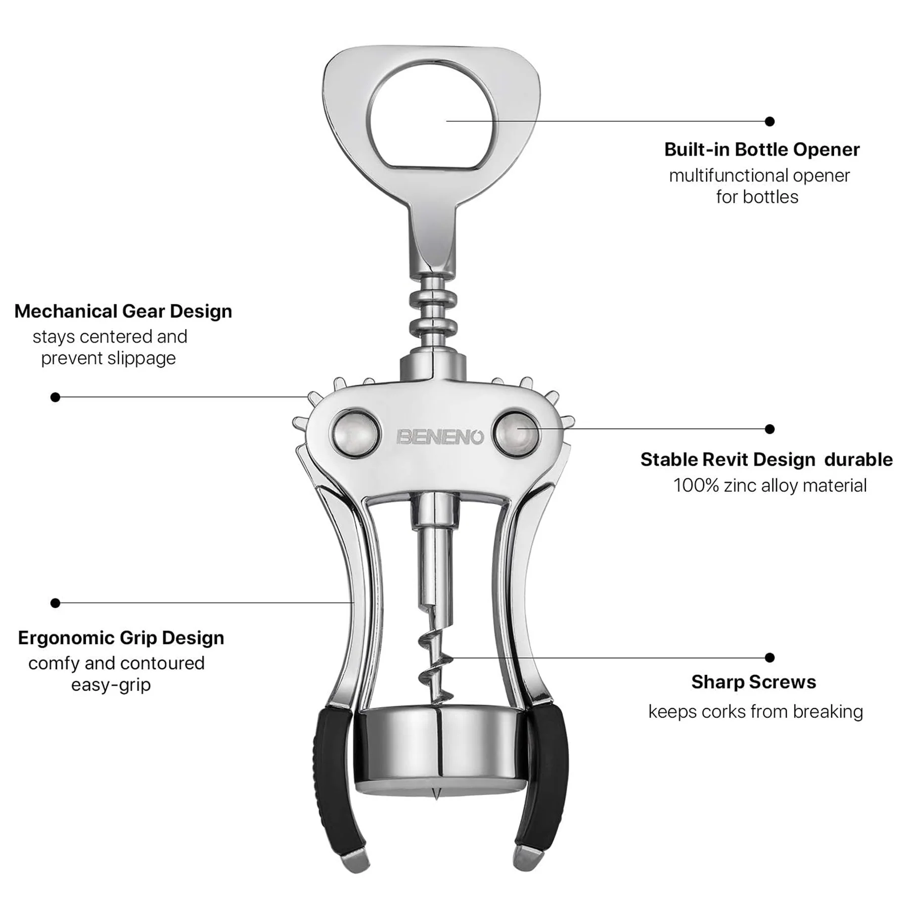 Wing Wine Opener