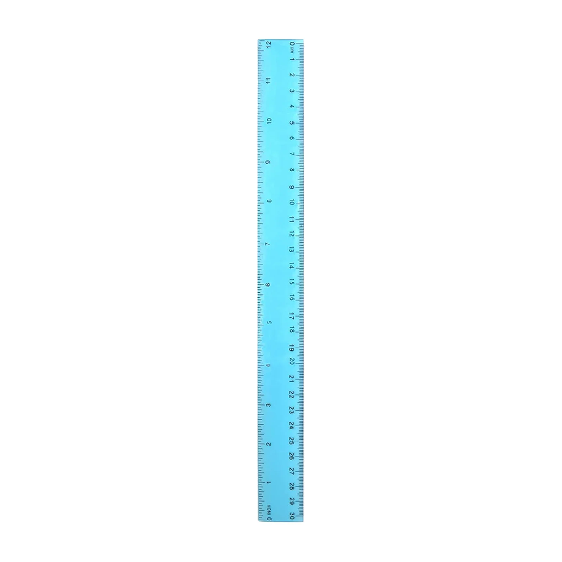 30cm Colored Transparent Plastic Ruler