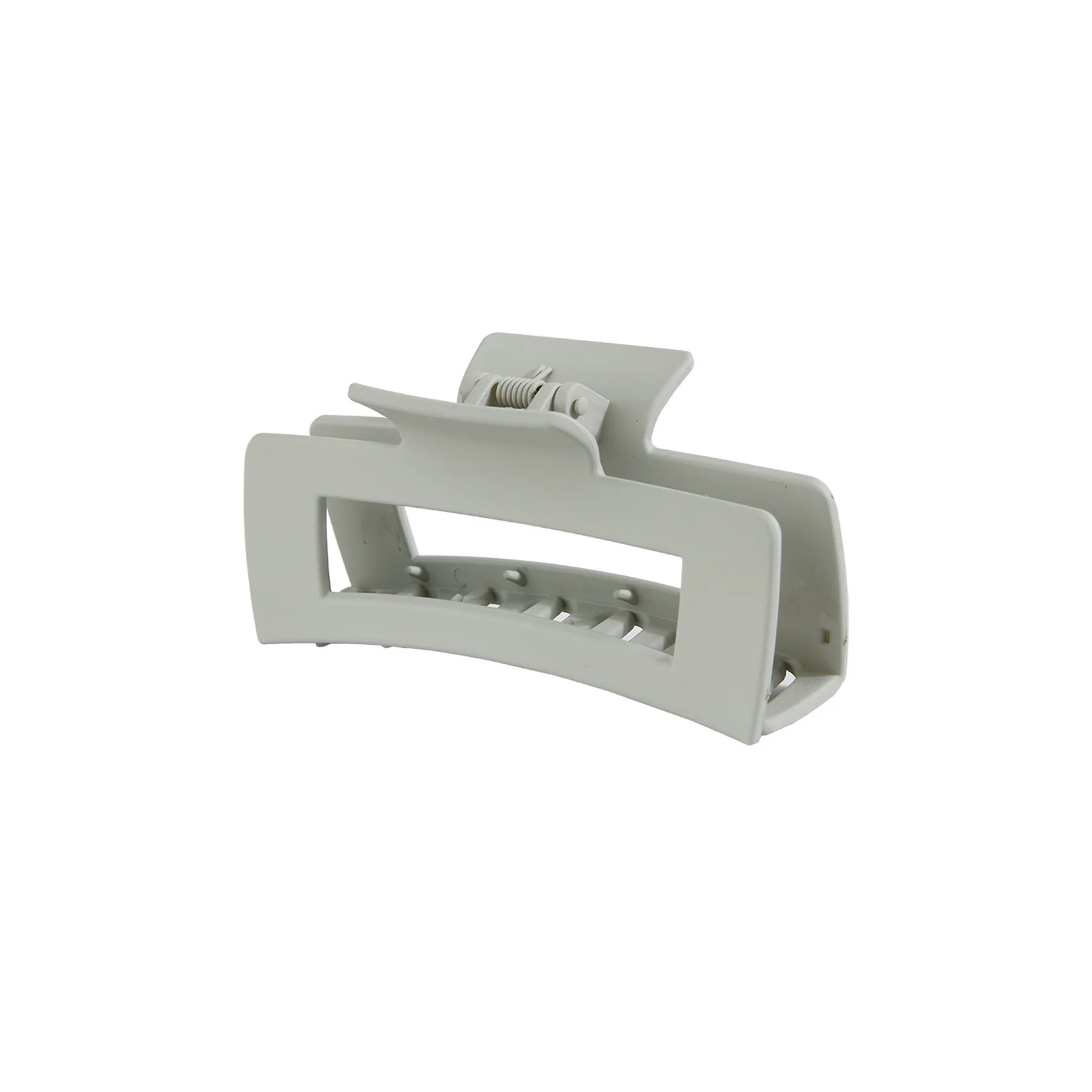 Large Square Matte Hair Clip for Ladies