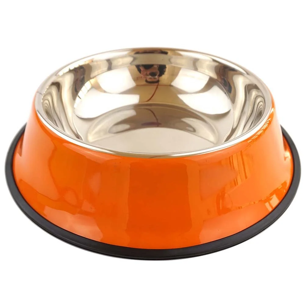 13.3OZ Stainless Steel Non-Skid Dog Bowl