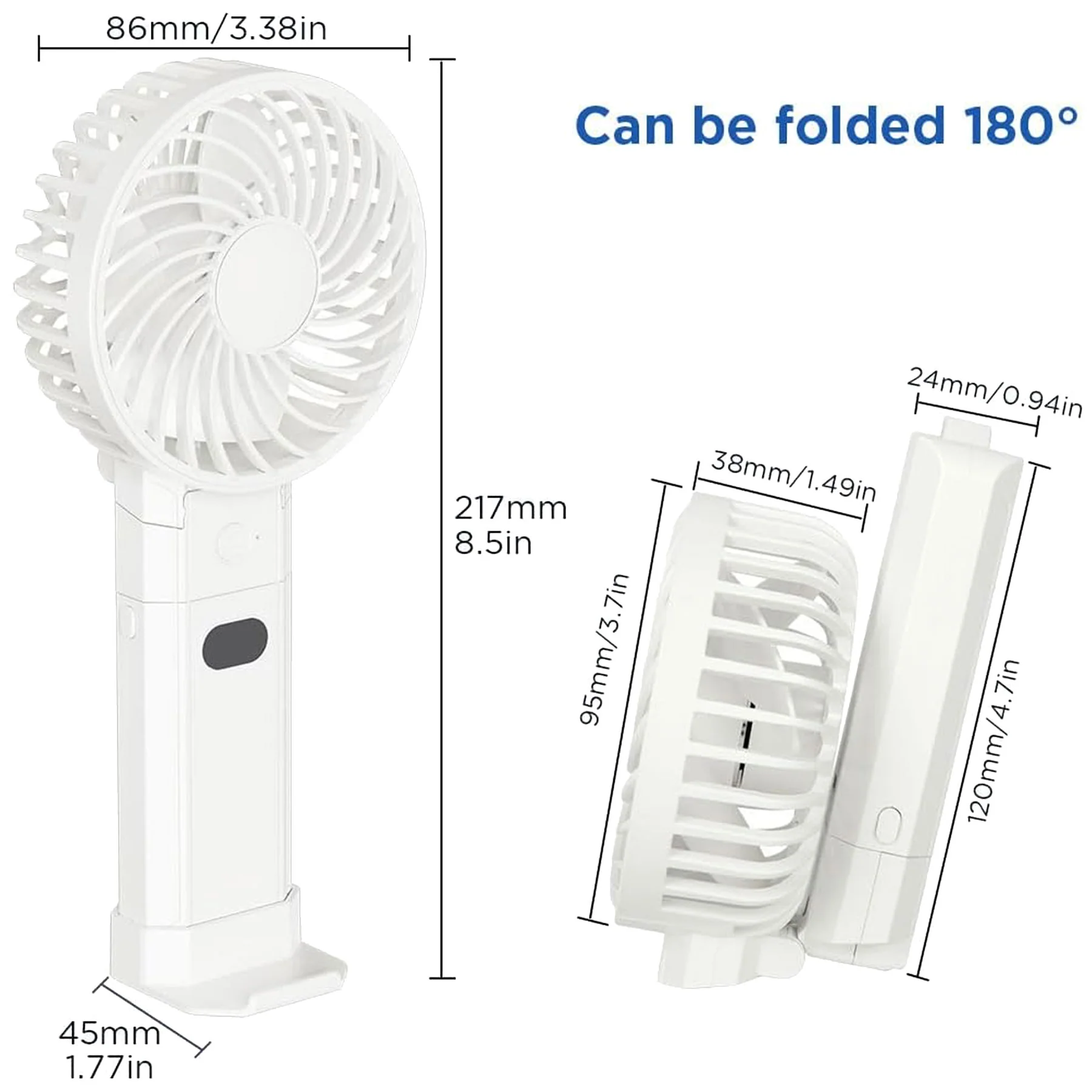 Handheld Fan Rechargeable
