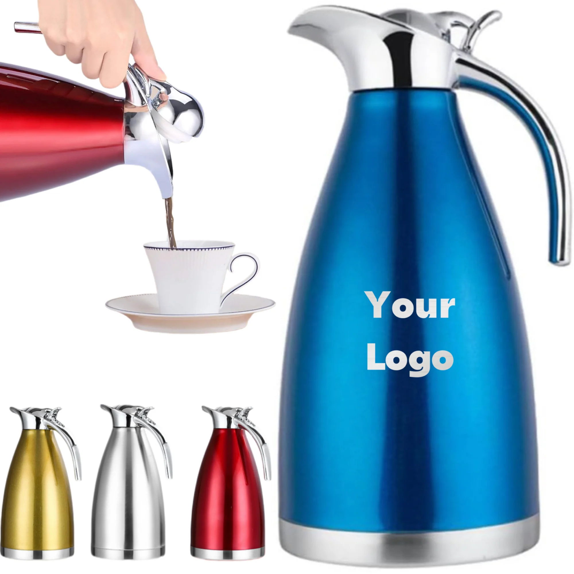 1.5 L Double Wall Vacuum Insulated Stainless Steel Pitcher