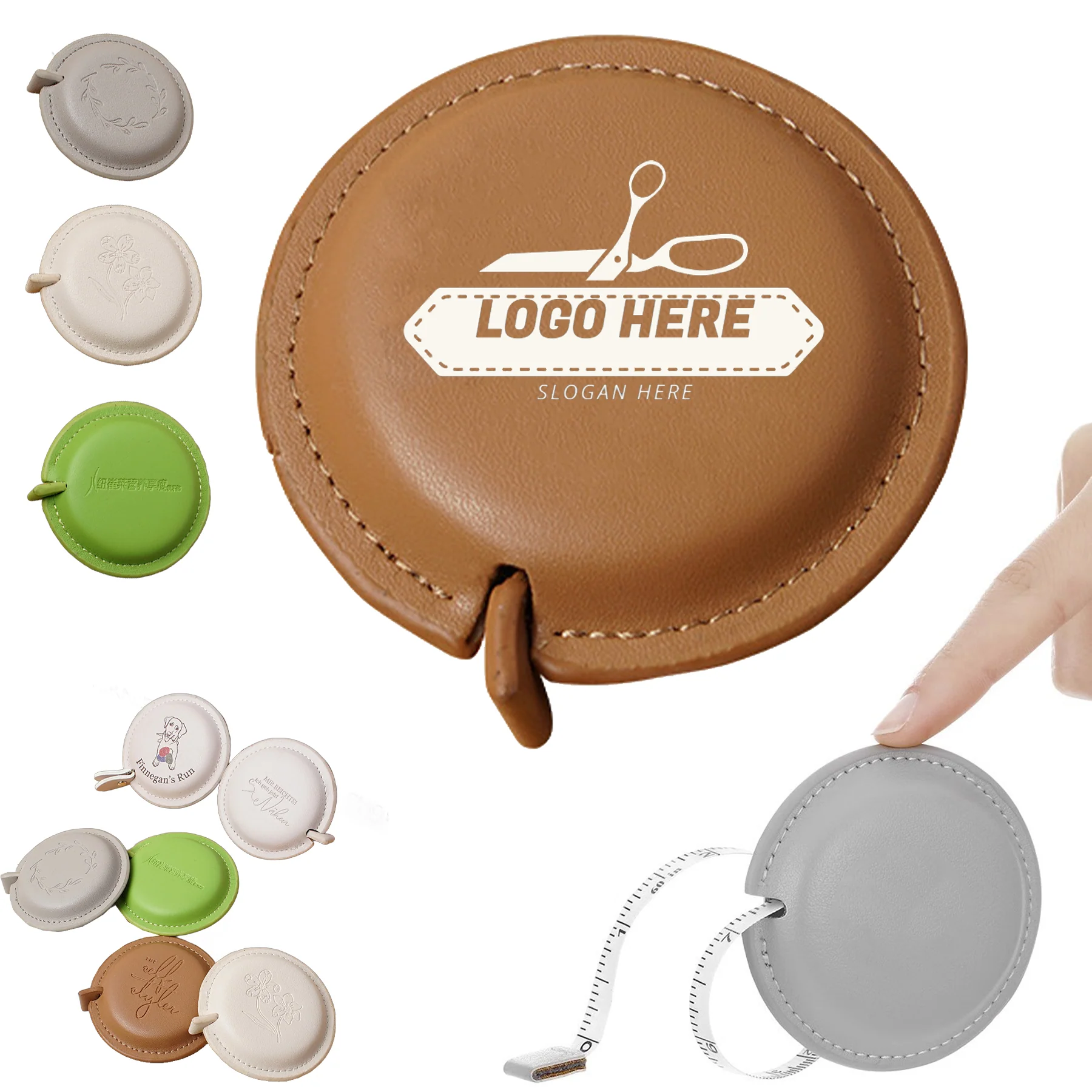 60" Mini Pu Leather Tape Measure