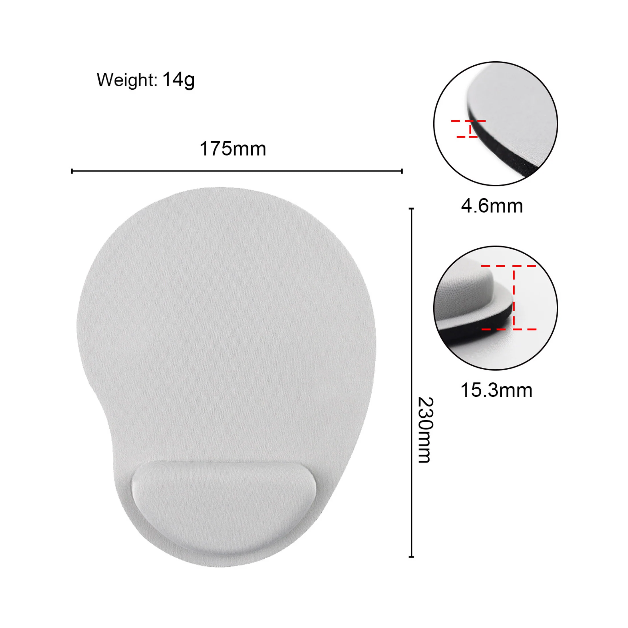 Wrist Rest Mouse Pad