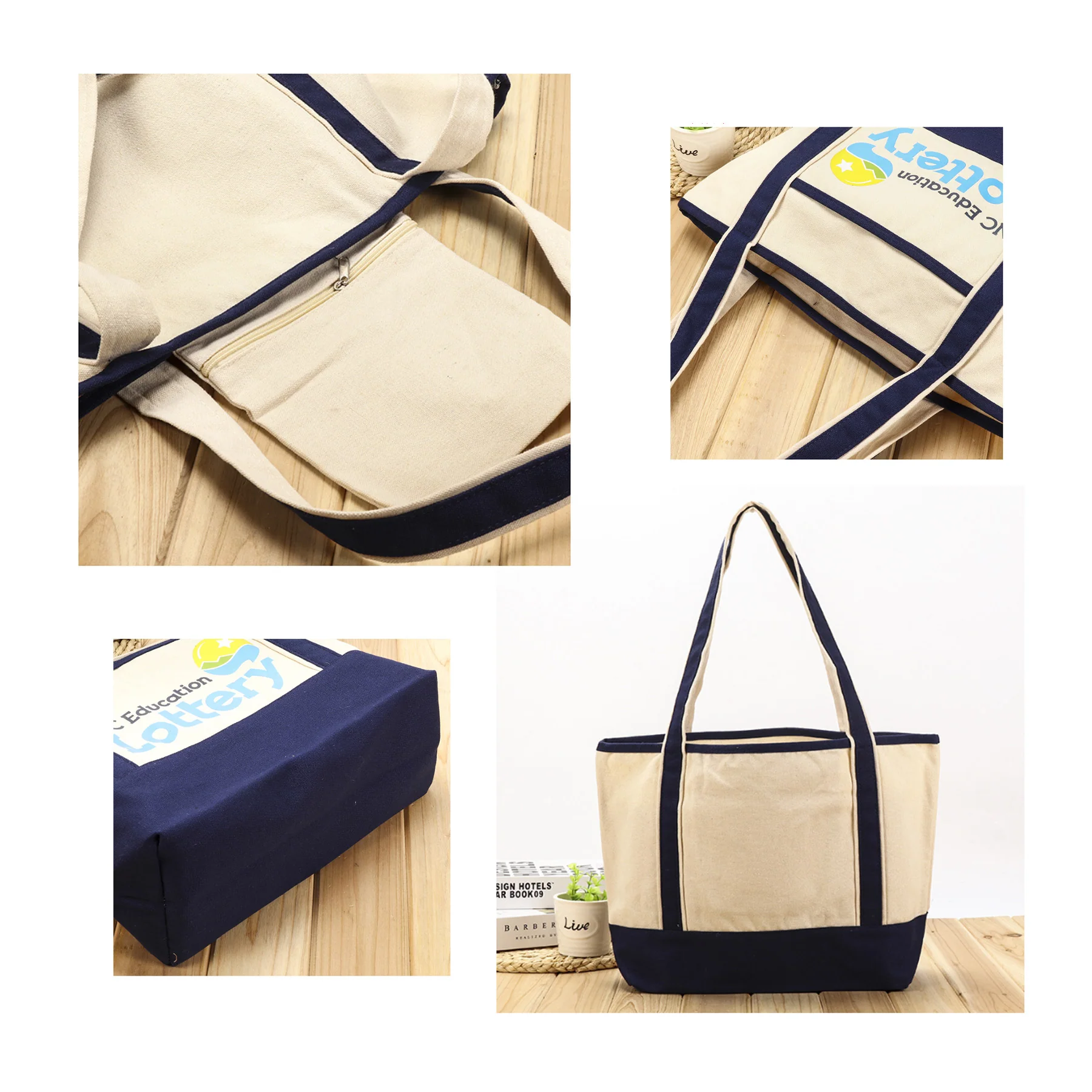 Large Capacity Cotton Cloth Gift Bags