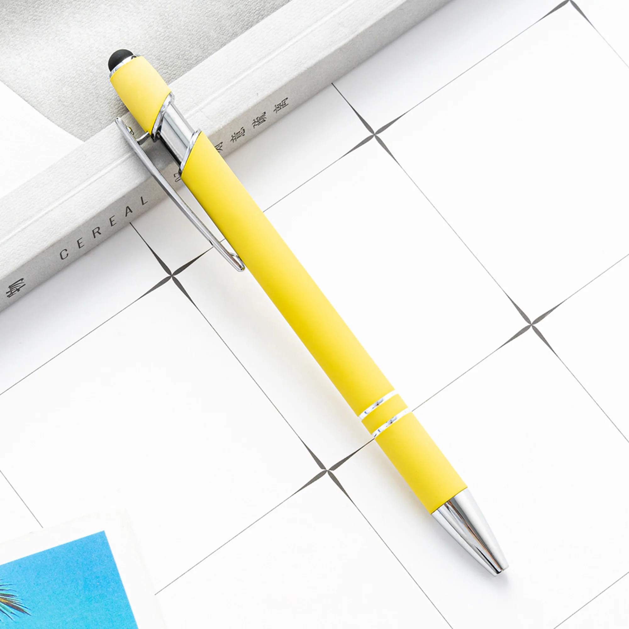 Soft Touch Metal Ballpoint Pen