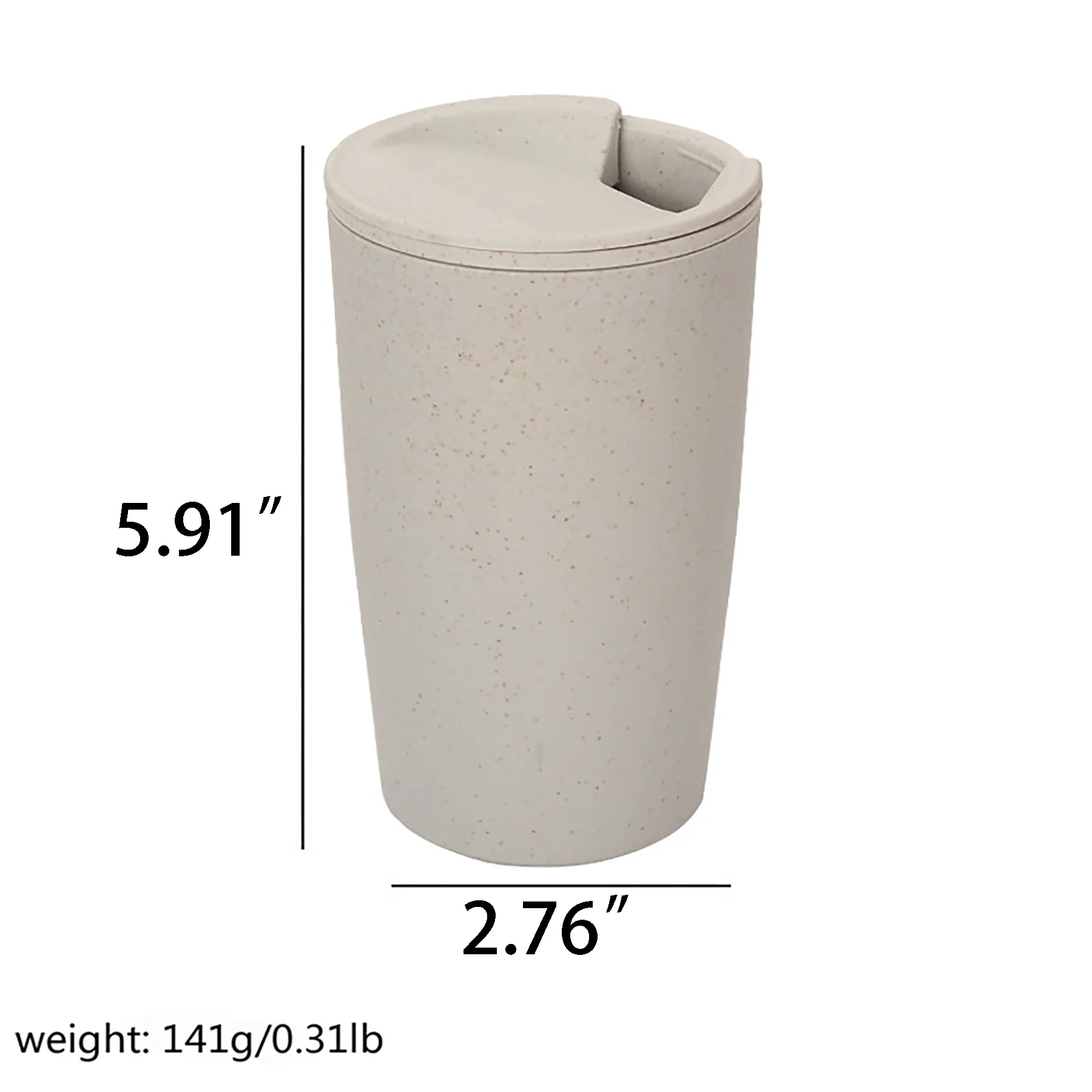 Wheat Straw Coffee Cup