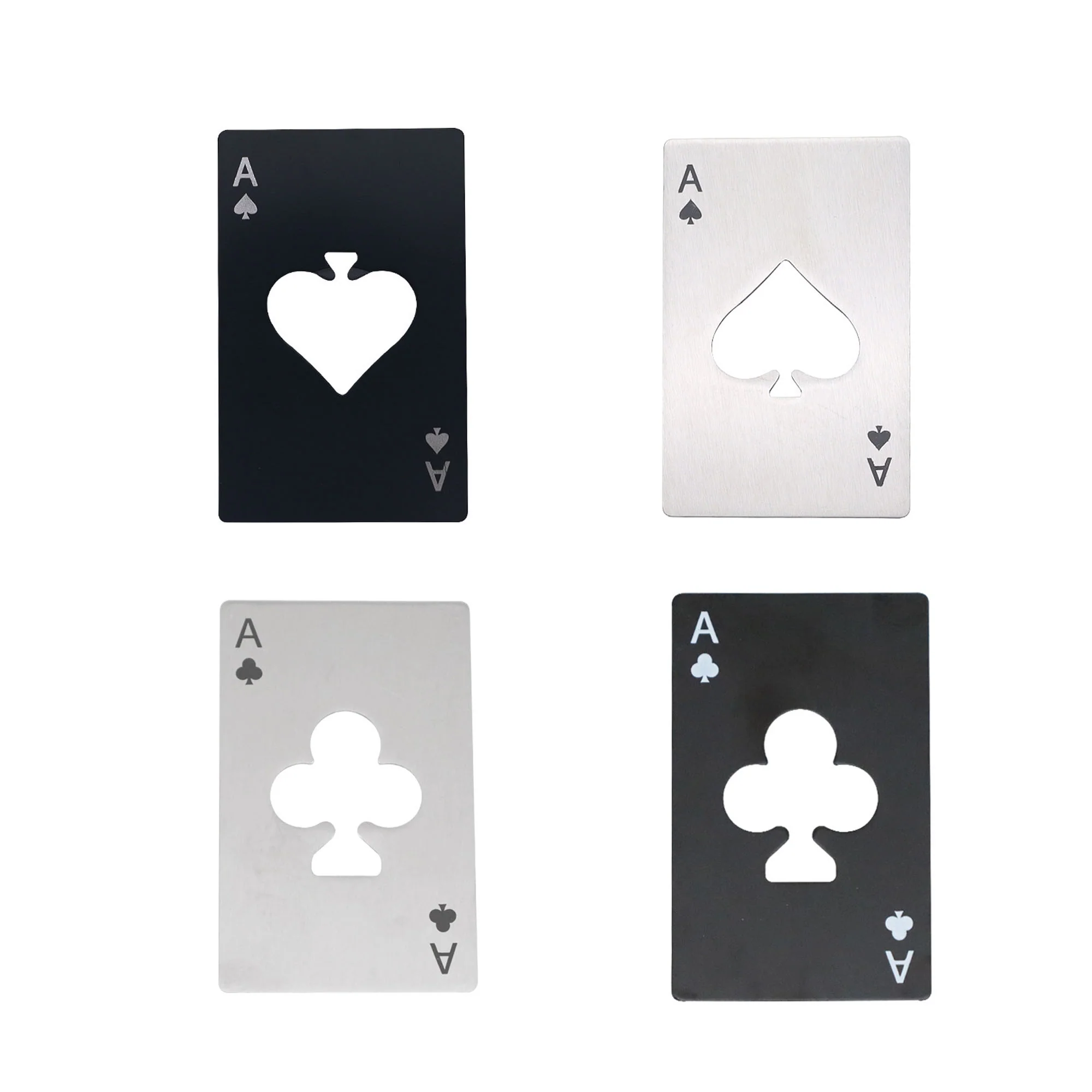 Poker Card Bottle Openers