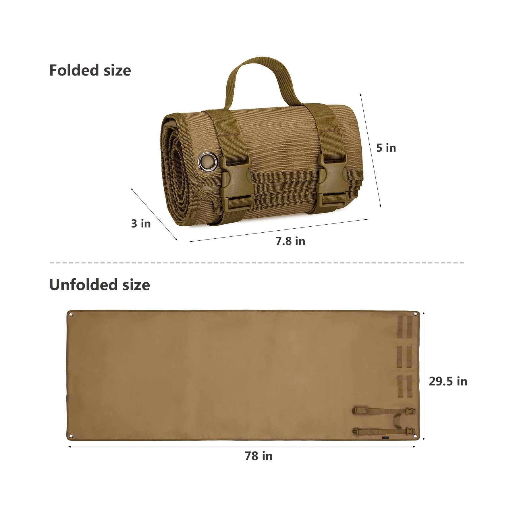 Outdoor Tactical Shooting Mat