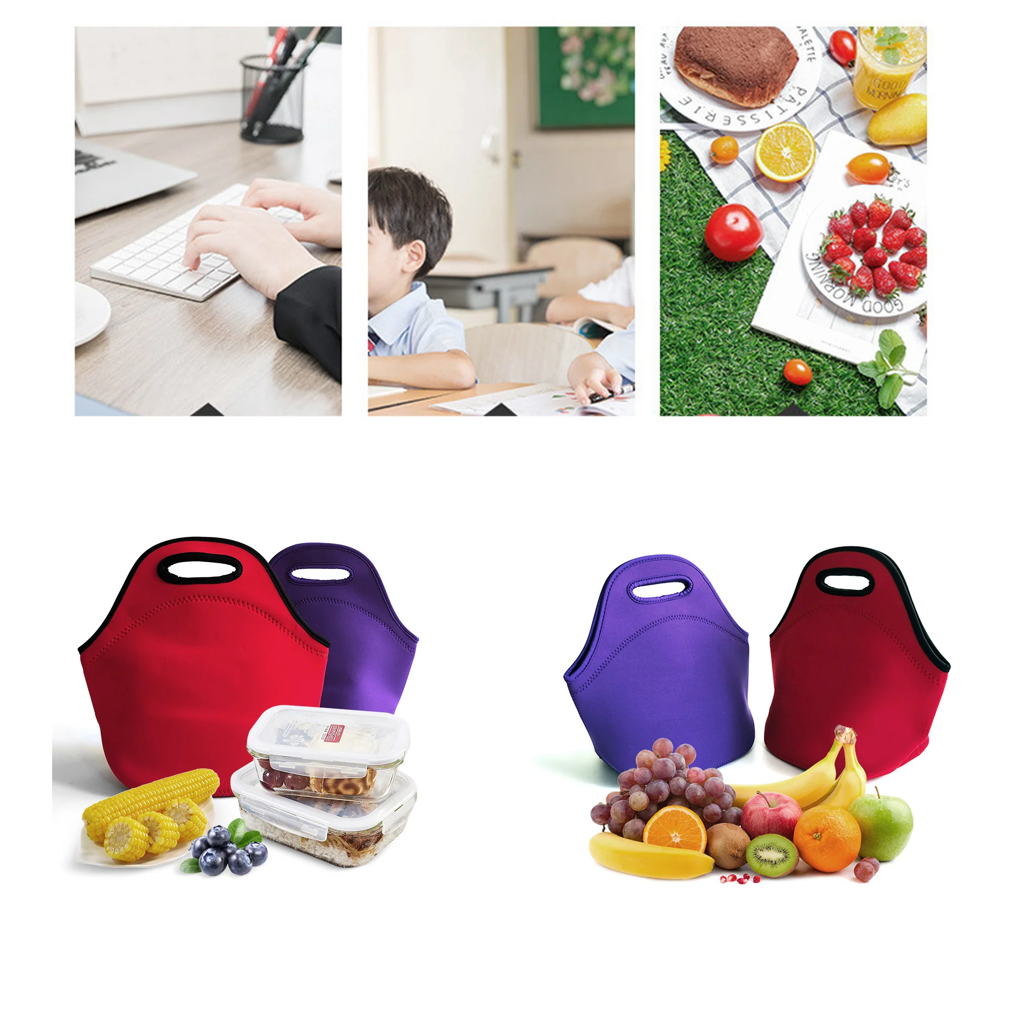 Portable Insulated Lunch Bag