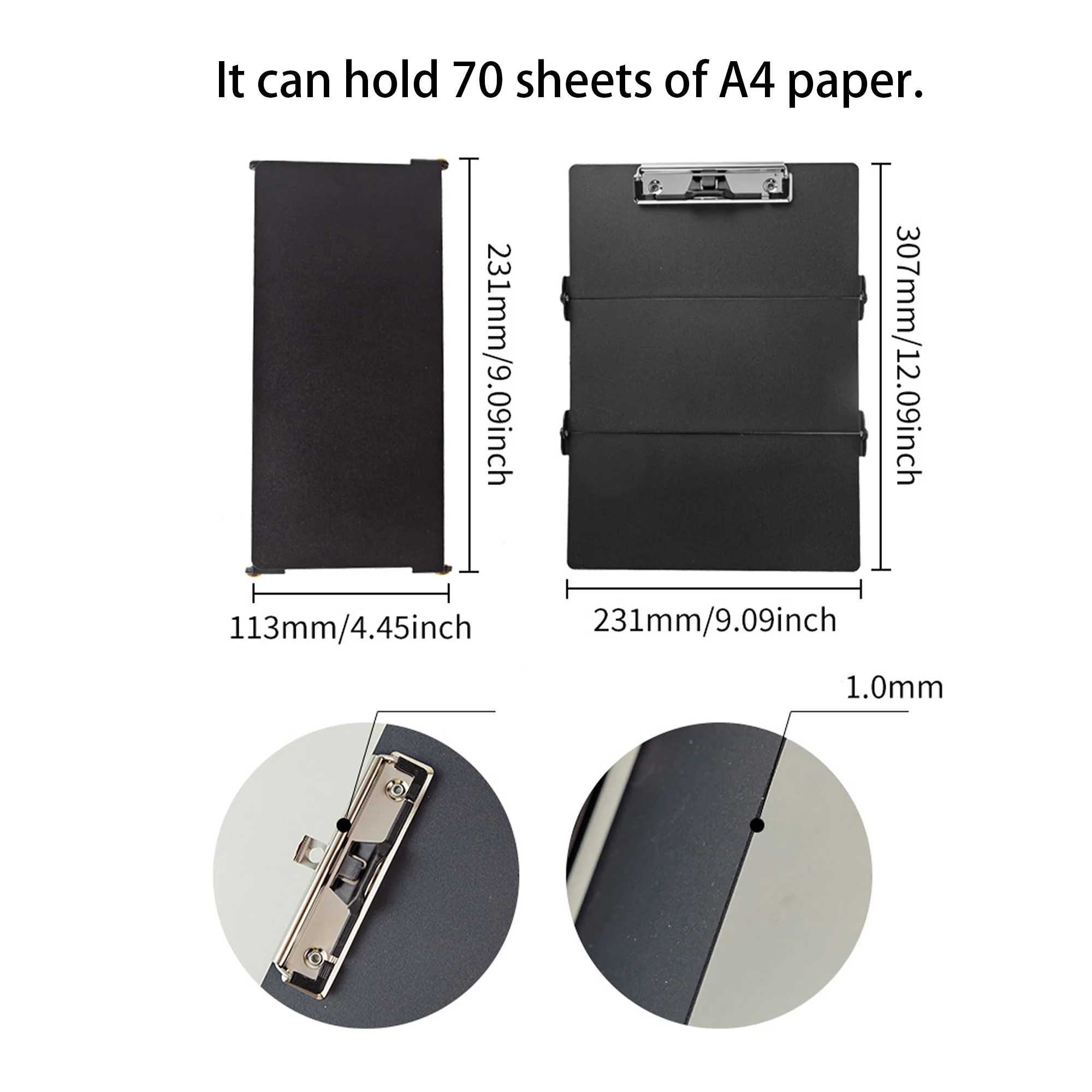 Aluminum Foldable Nursing Clipboard