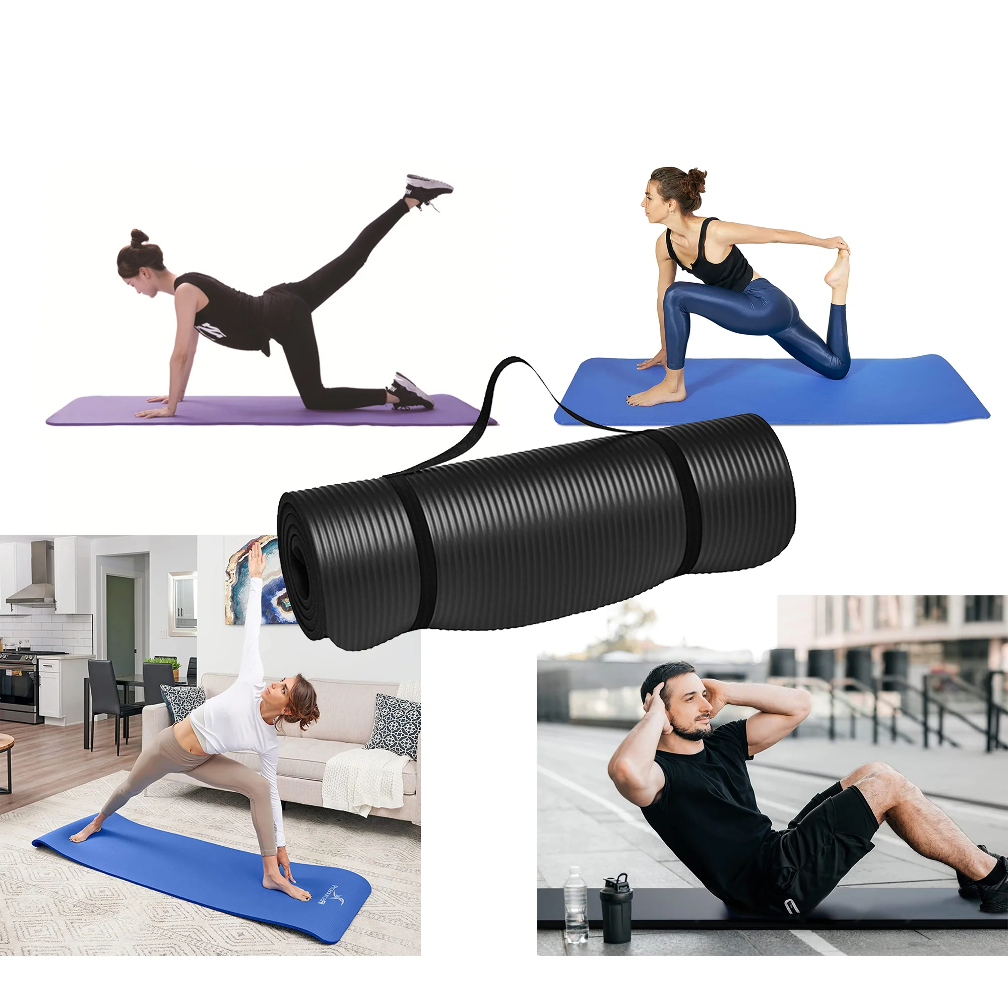 Extra Thick Exercise Yoga Mat