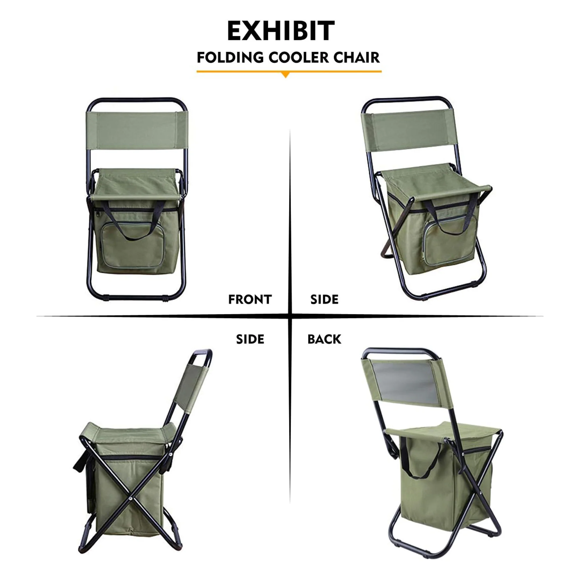 3-in-1 Outdoor Folding Chair