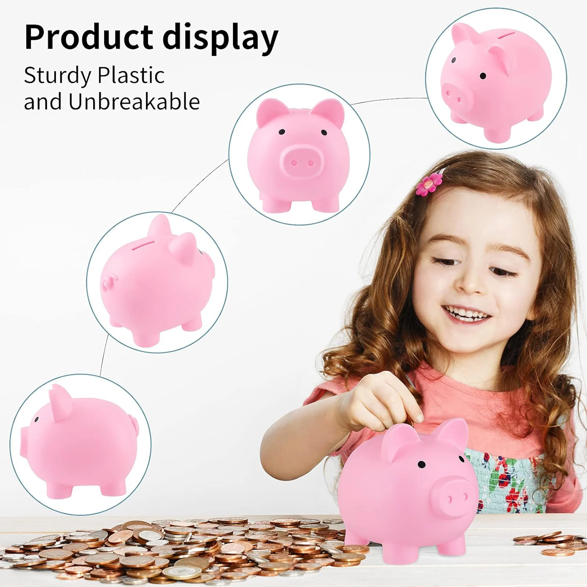 Cute Pig Piggy Money Bank