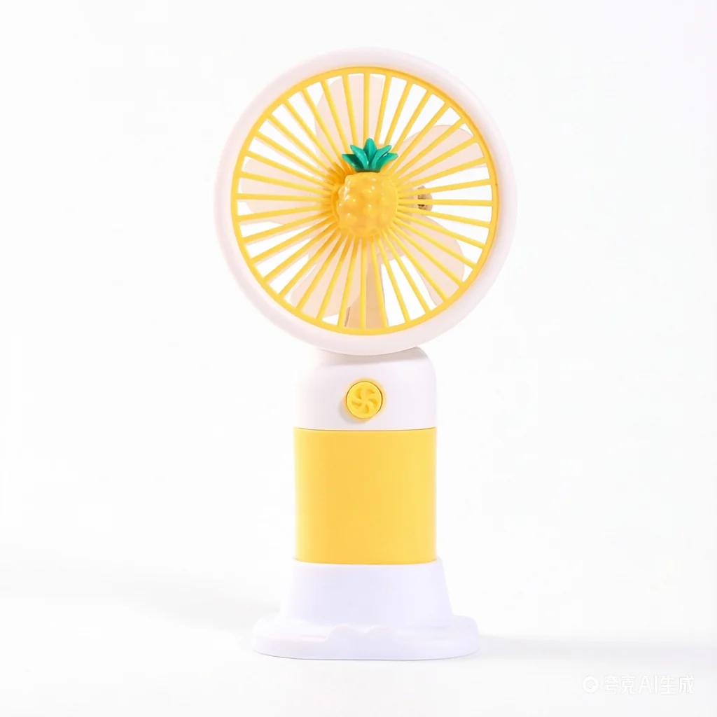 Cute Fruit & Flower Shaped Mini Fan