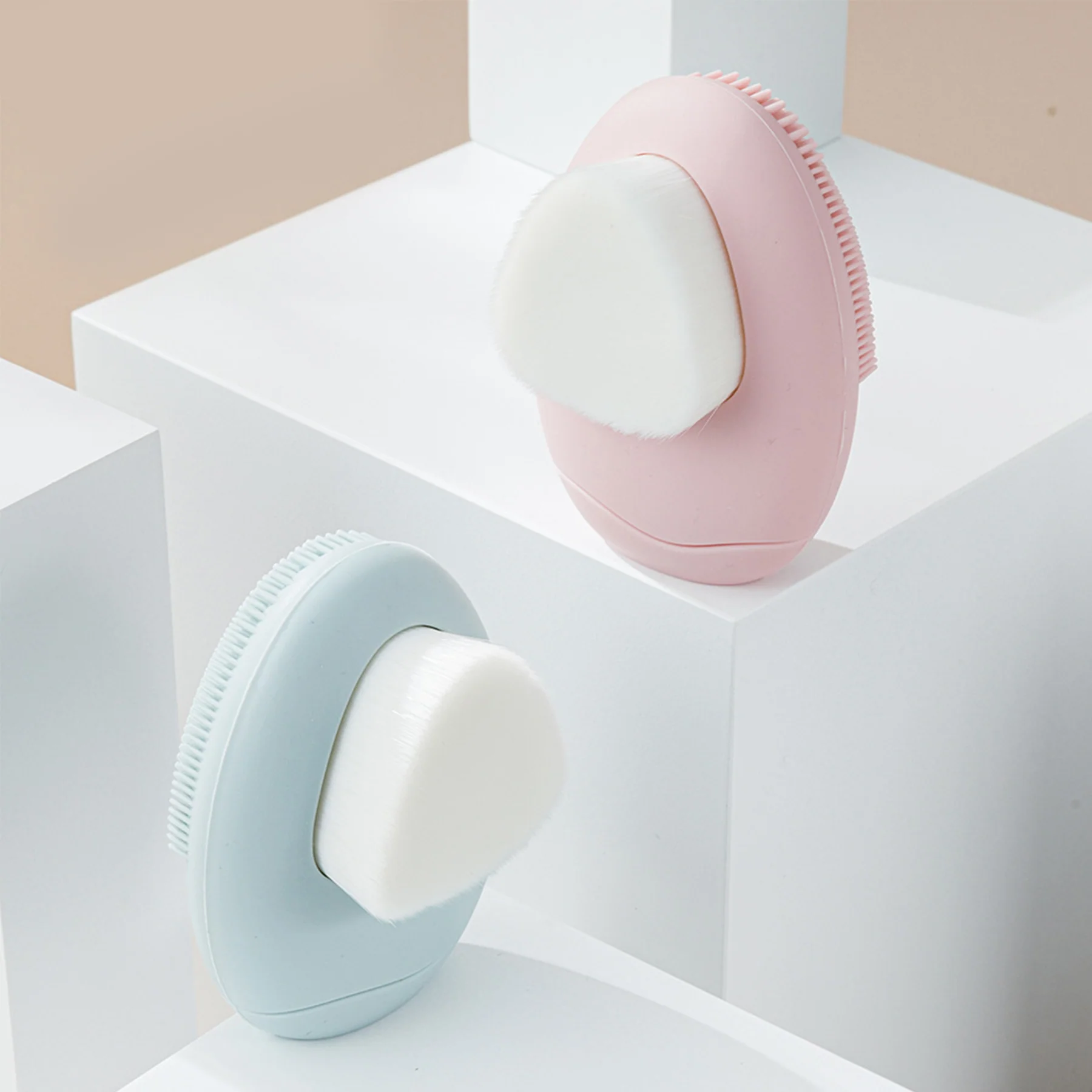 Double Sided Silicone Face Wash Brush