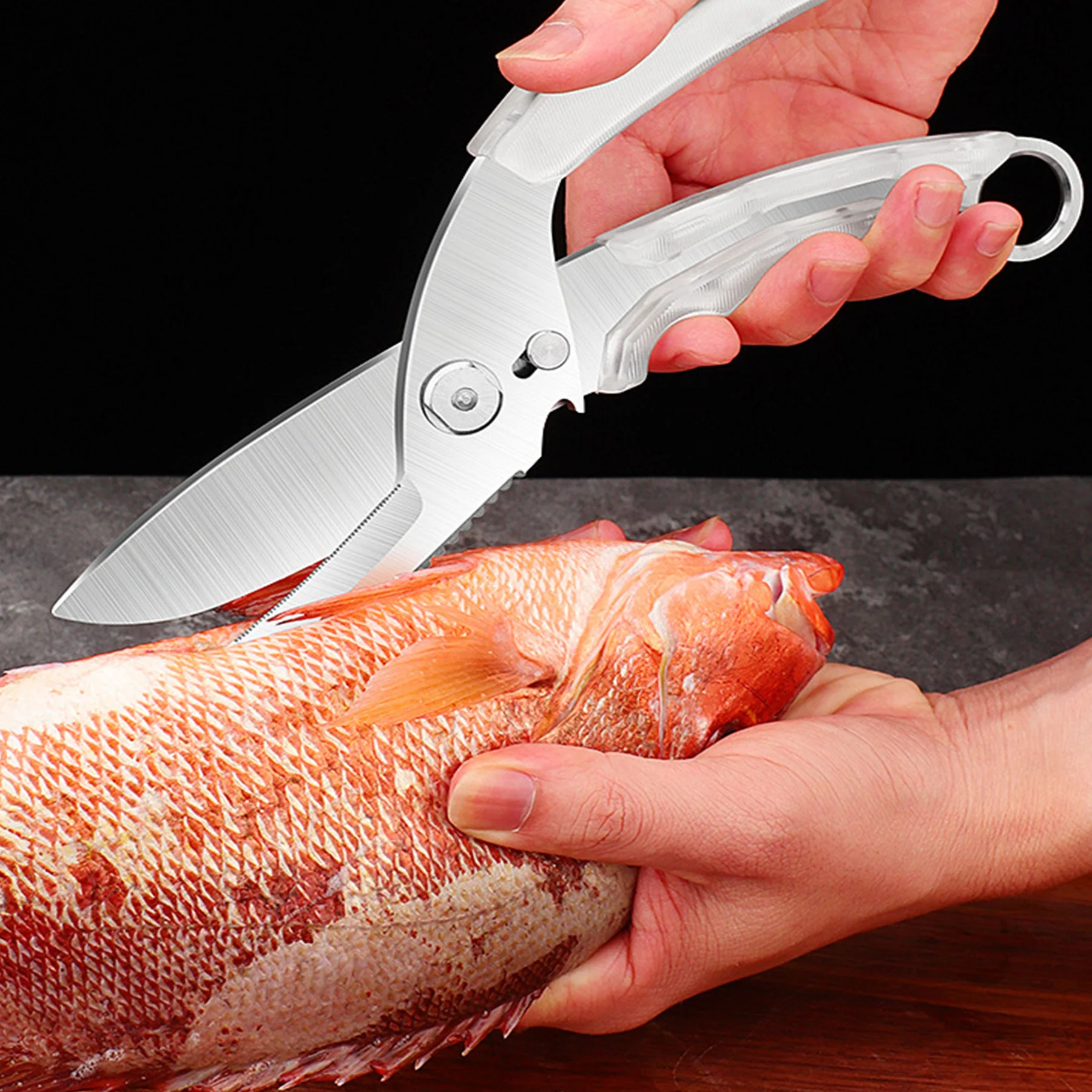 Heavy-Duty Stainless Steel Poultry Kitchen Scissors