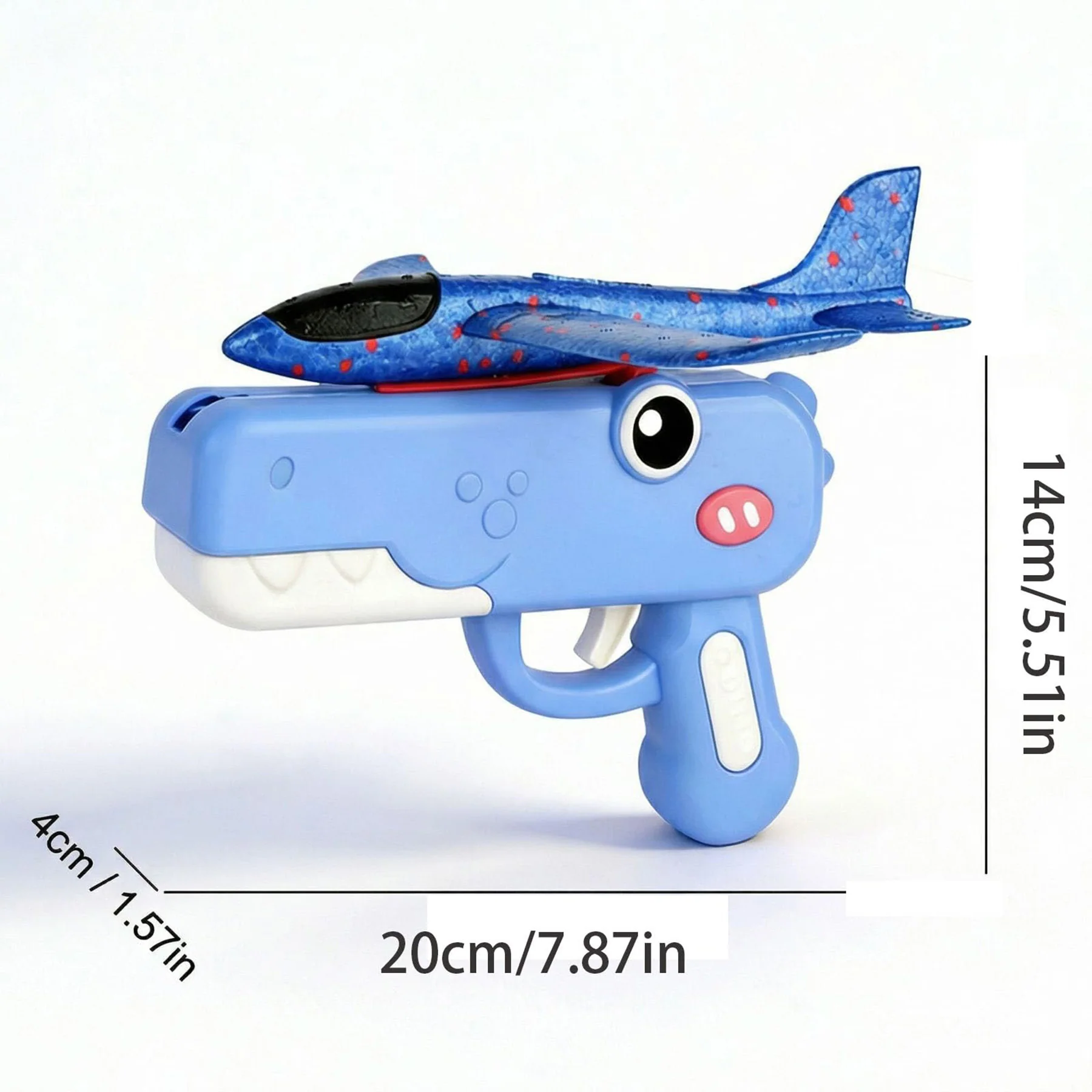 Kids Foam Airplane Launcher Toy