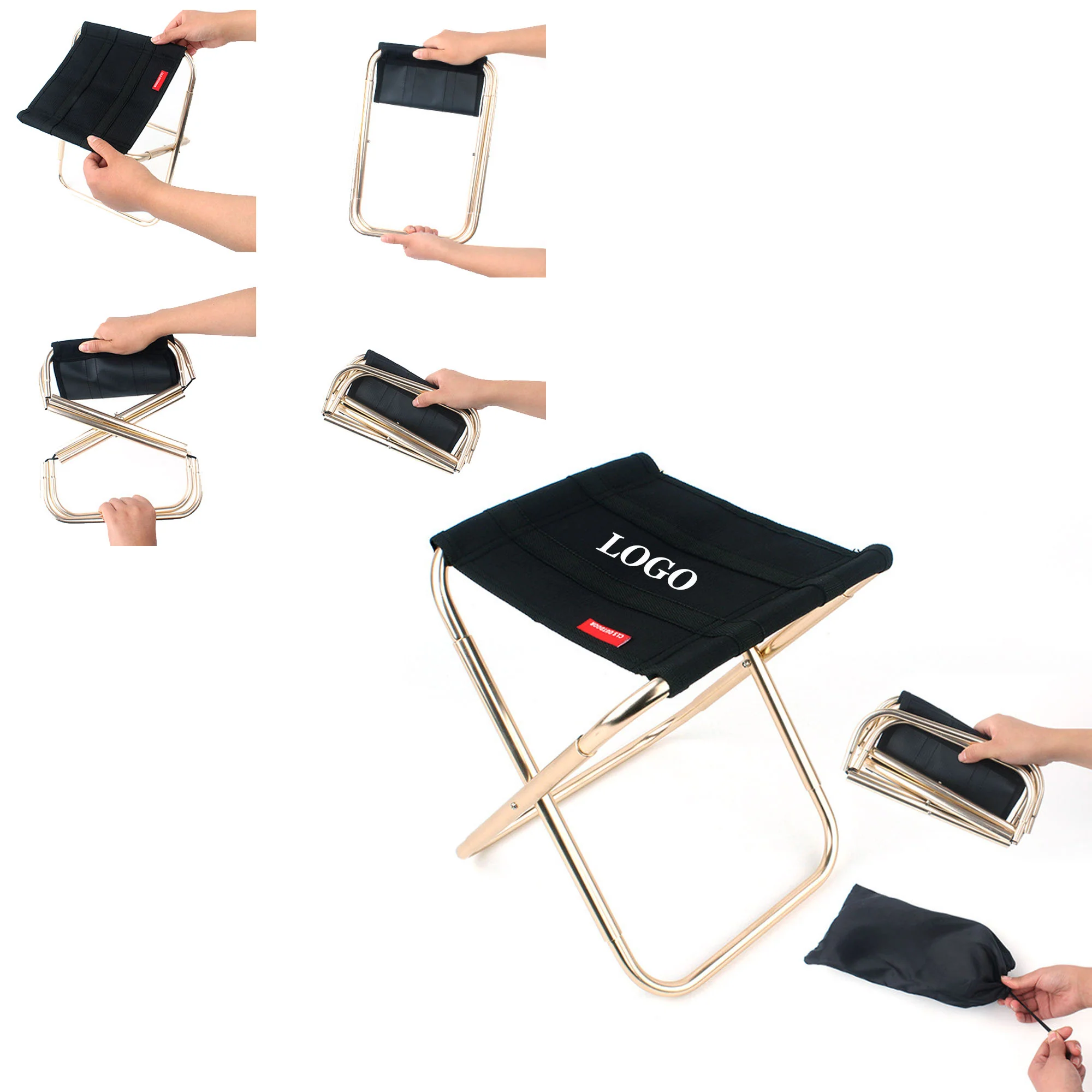 Portable Oxford Folding Stool