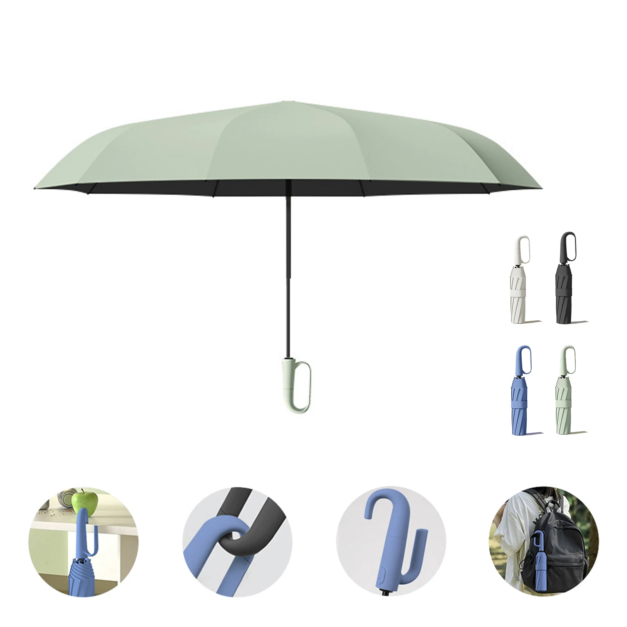 Automatic Ring Handle Umbrella