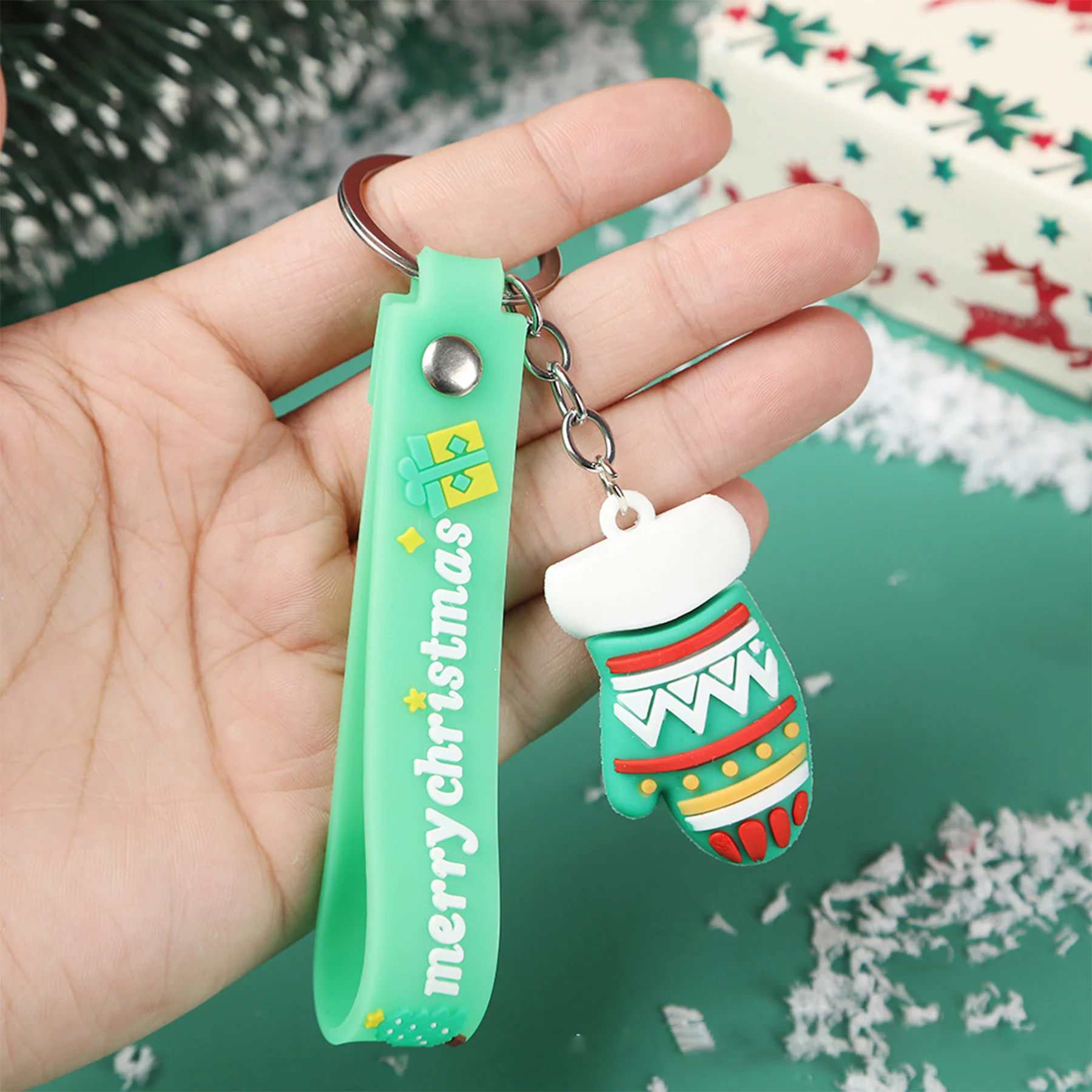 Merry Christmas Keychain
