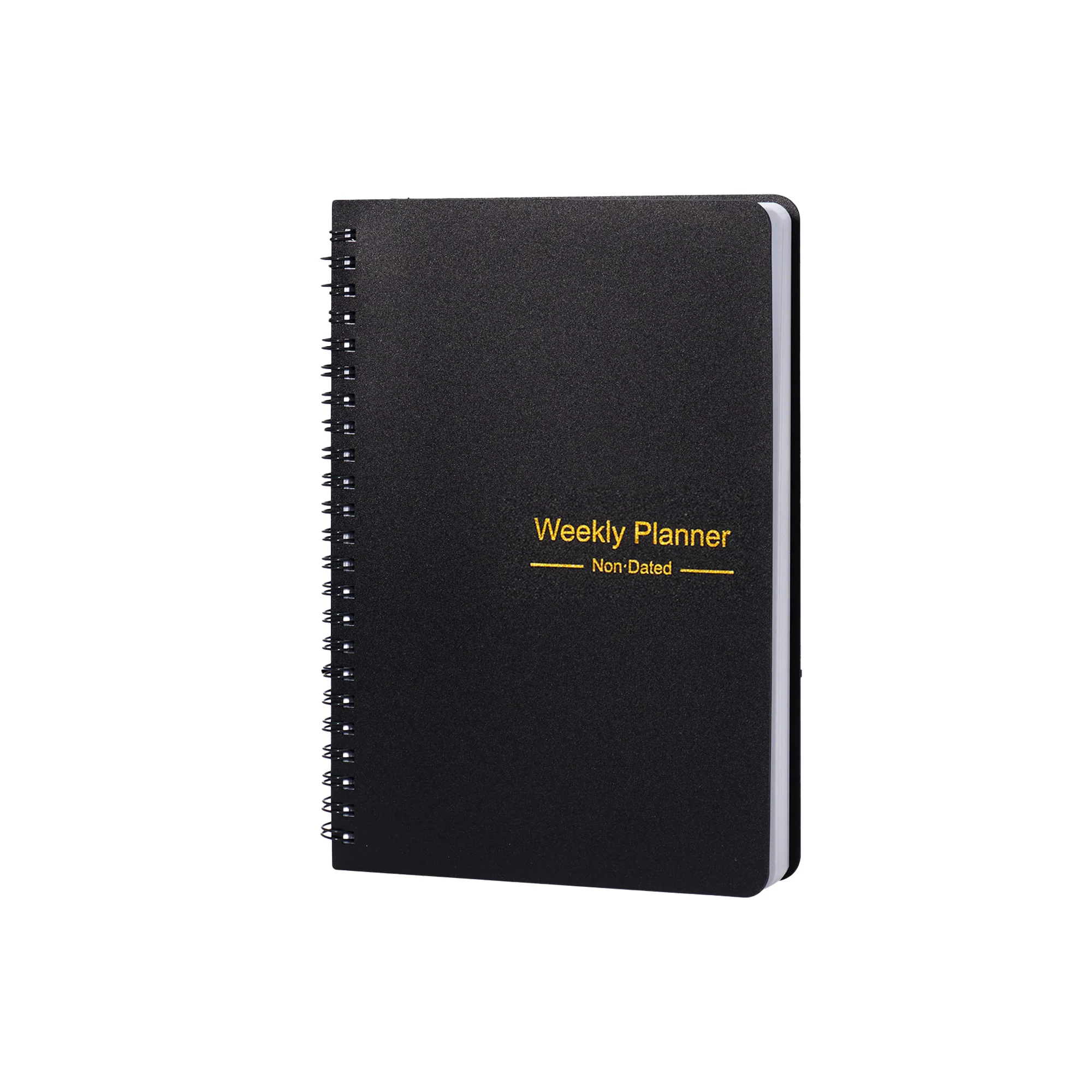 A5 Self-Discipline Weekly Plan Coil Diary Book