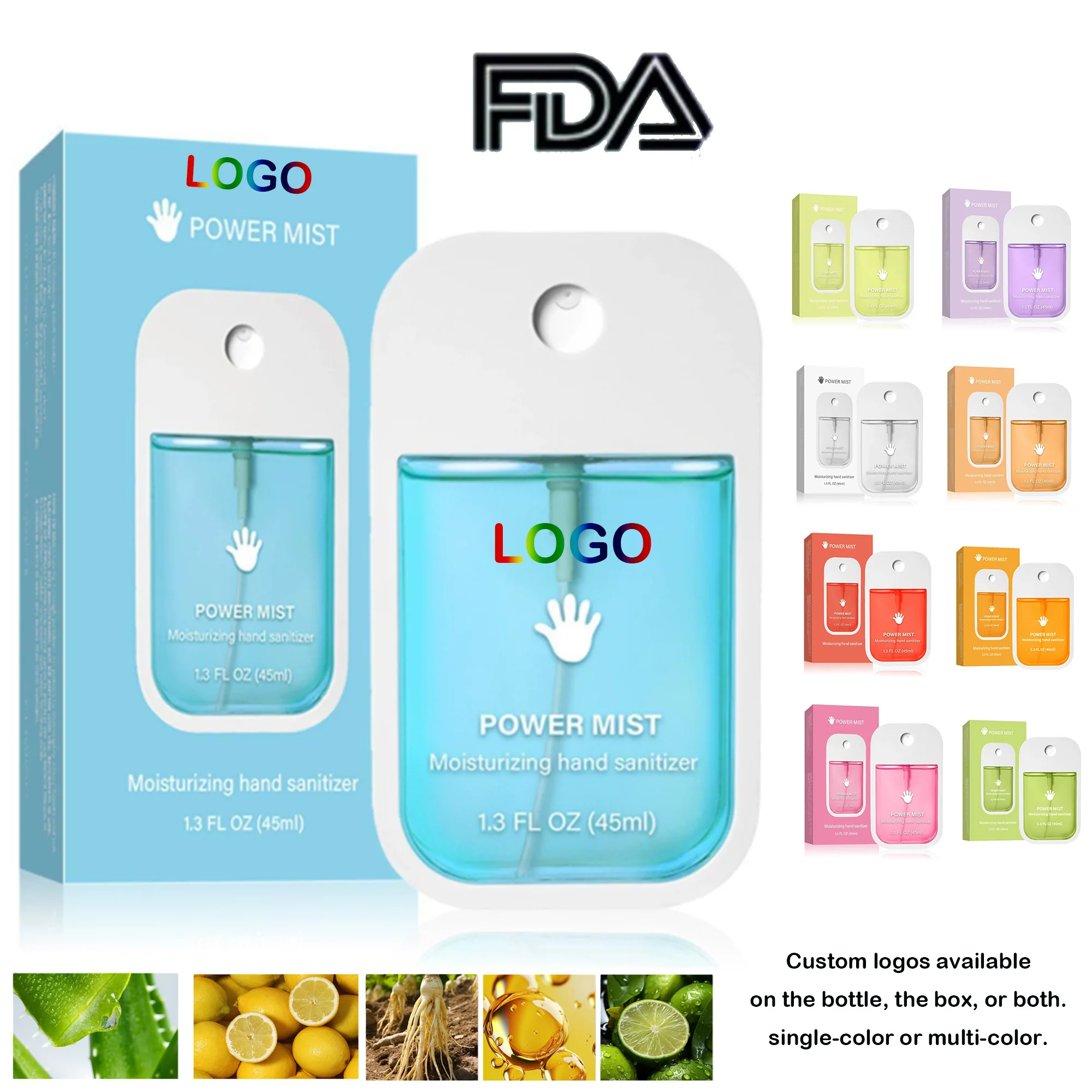 1.3Oz Scented Hand Sanitizer Spray