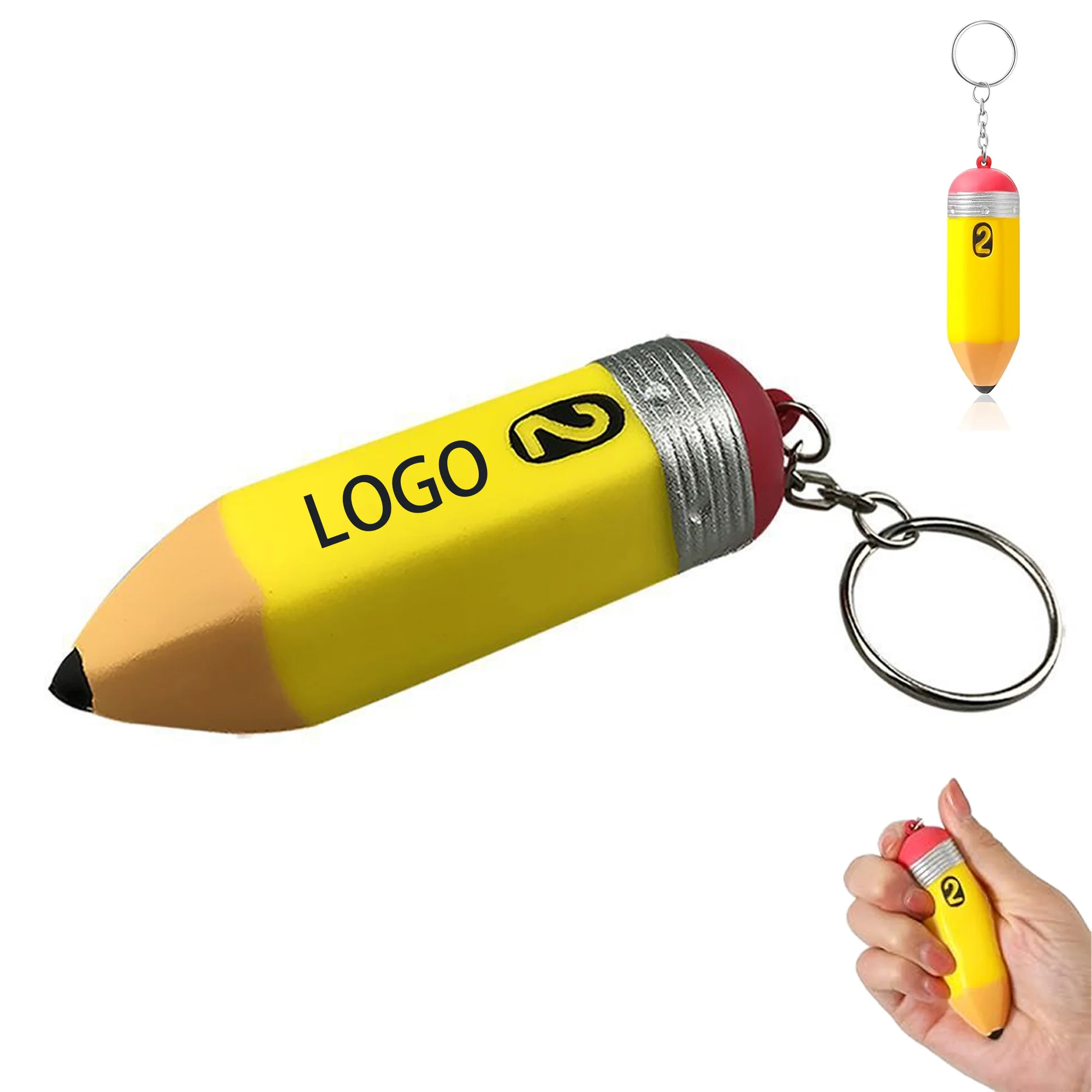 PU Pencil Keychains