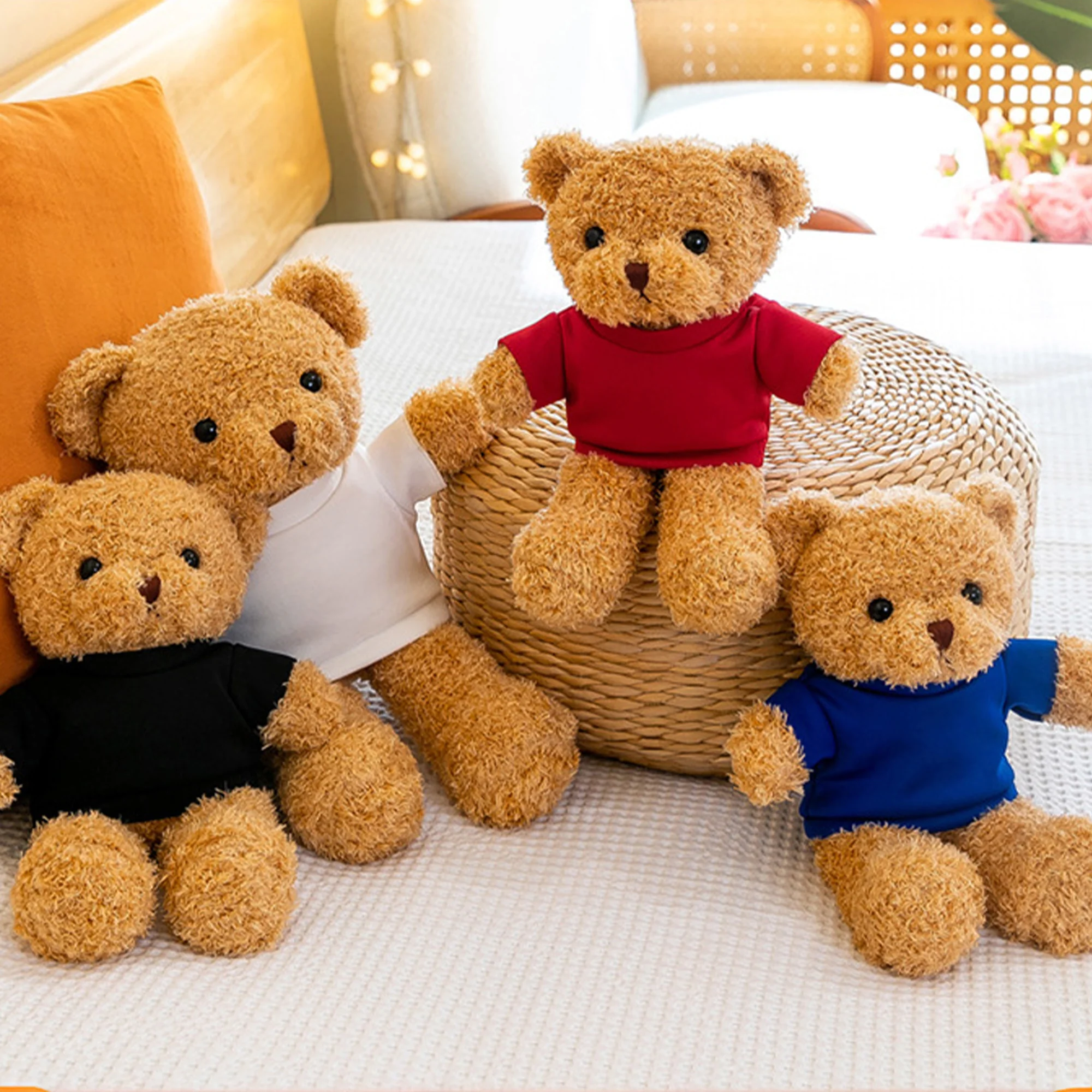 Teddy Bear Stuffed Toy Dressed Bear Doll
