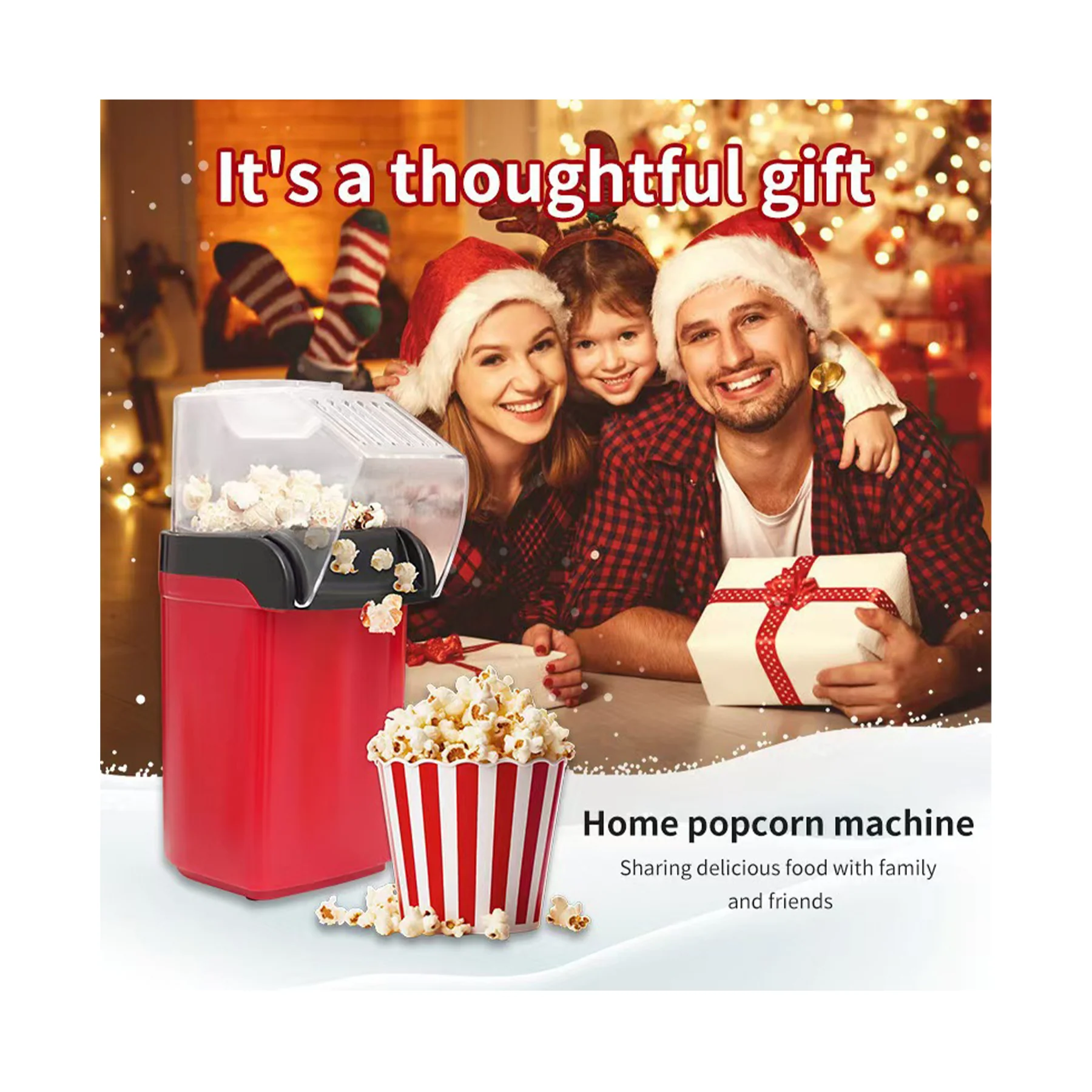 Hot-Air Popcorn Popper