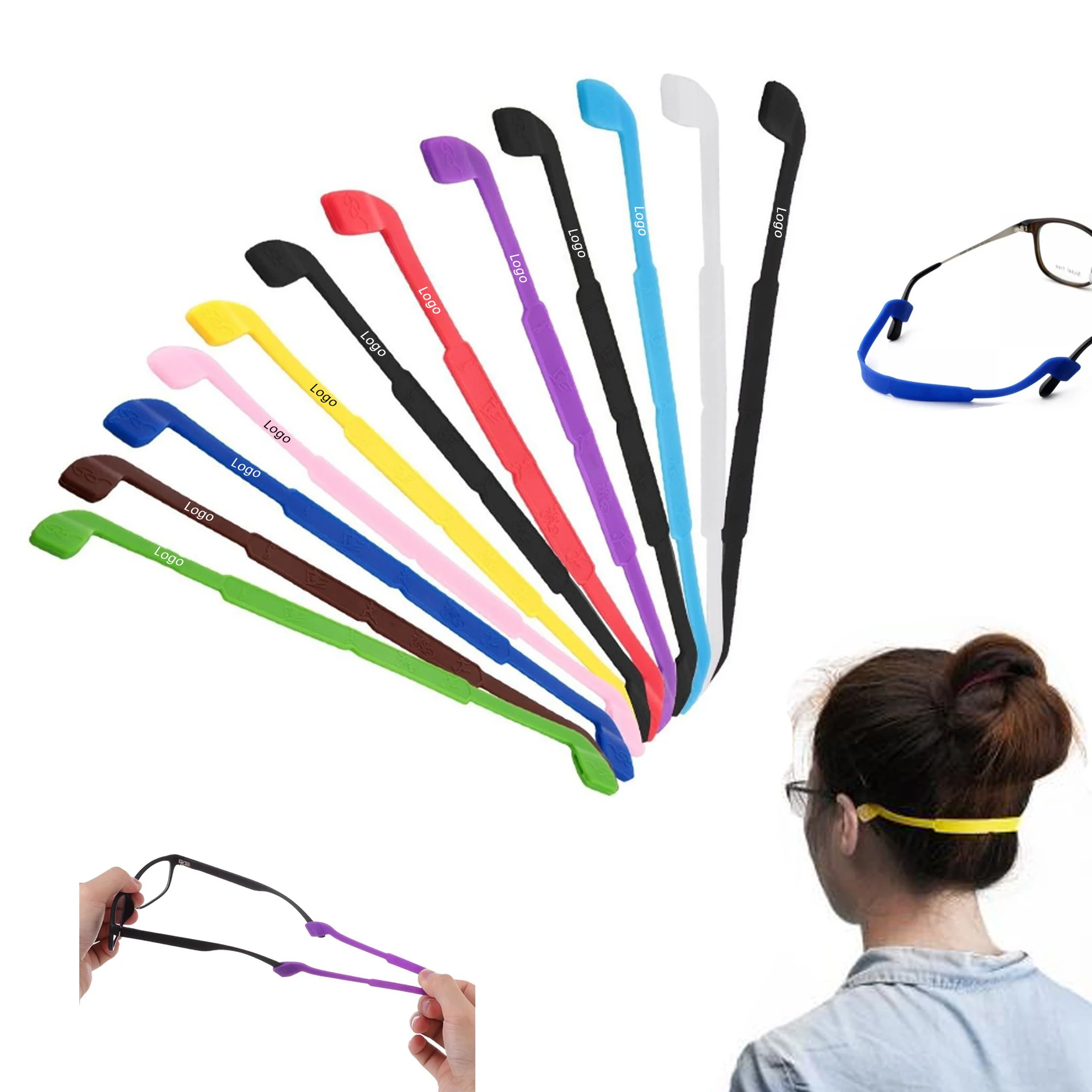Silicone Sport Sunglasses Strap