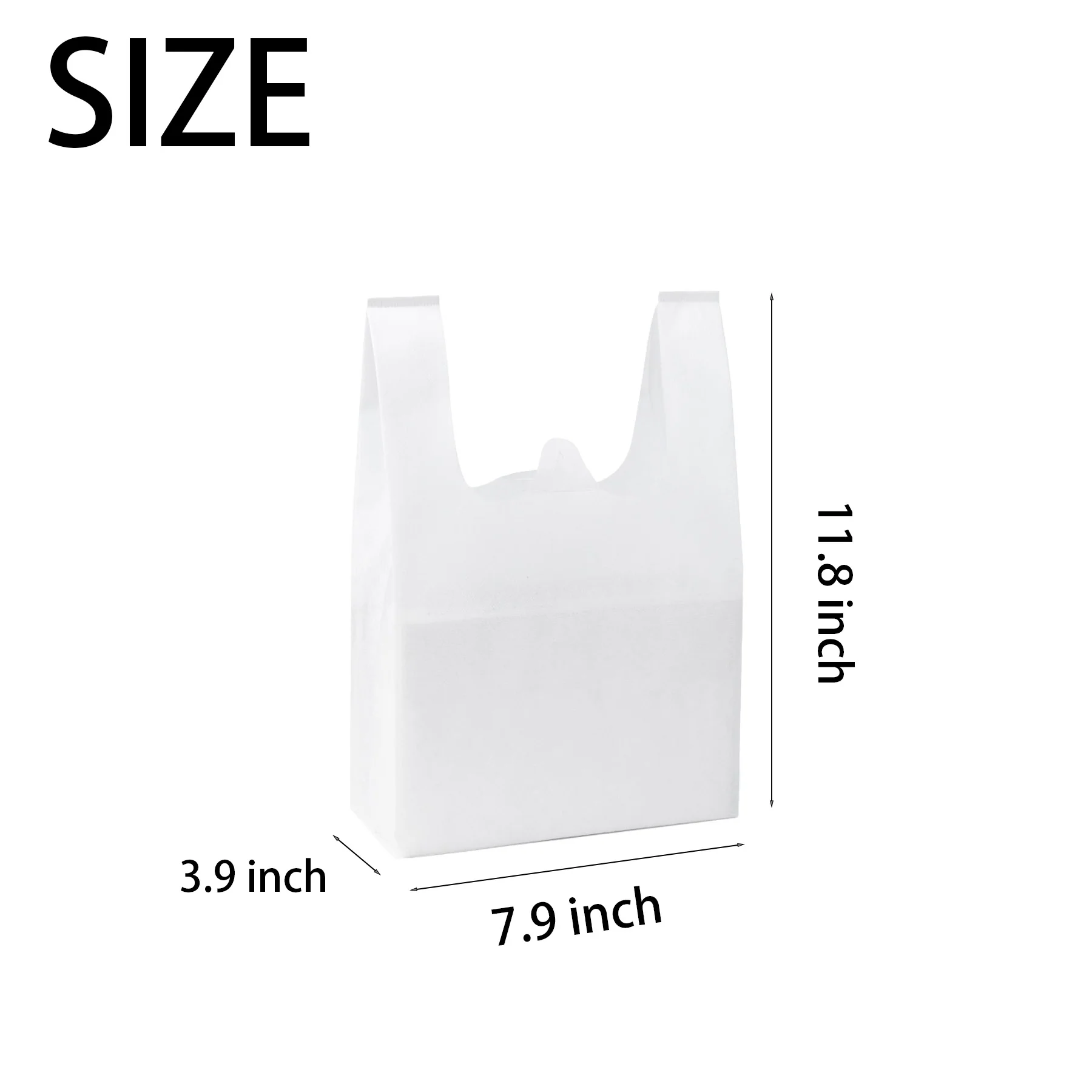 Reusable T-Shirt Style Small Plastic Bag