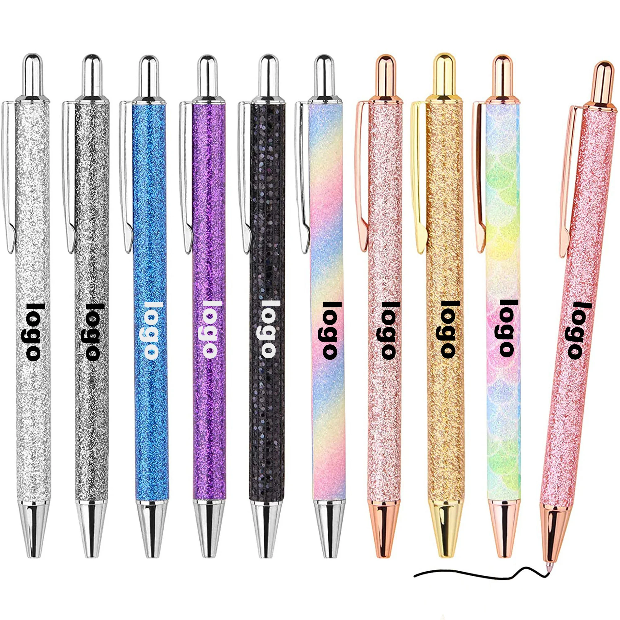 Glitter Ballpoint Pens