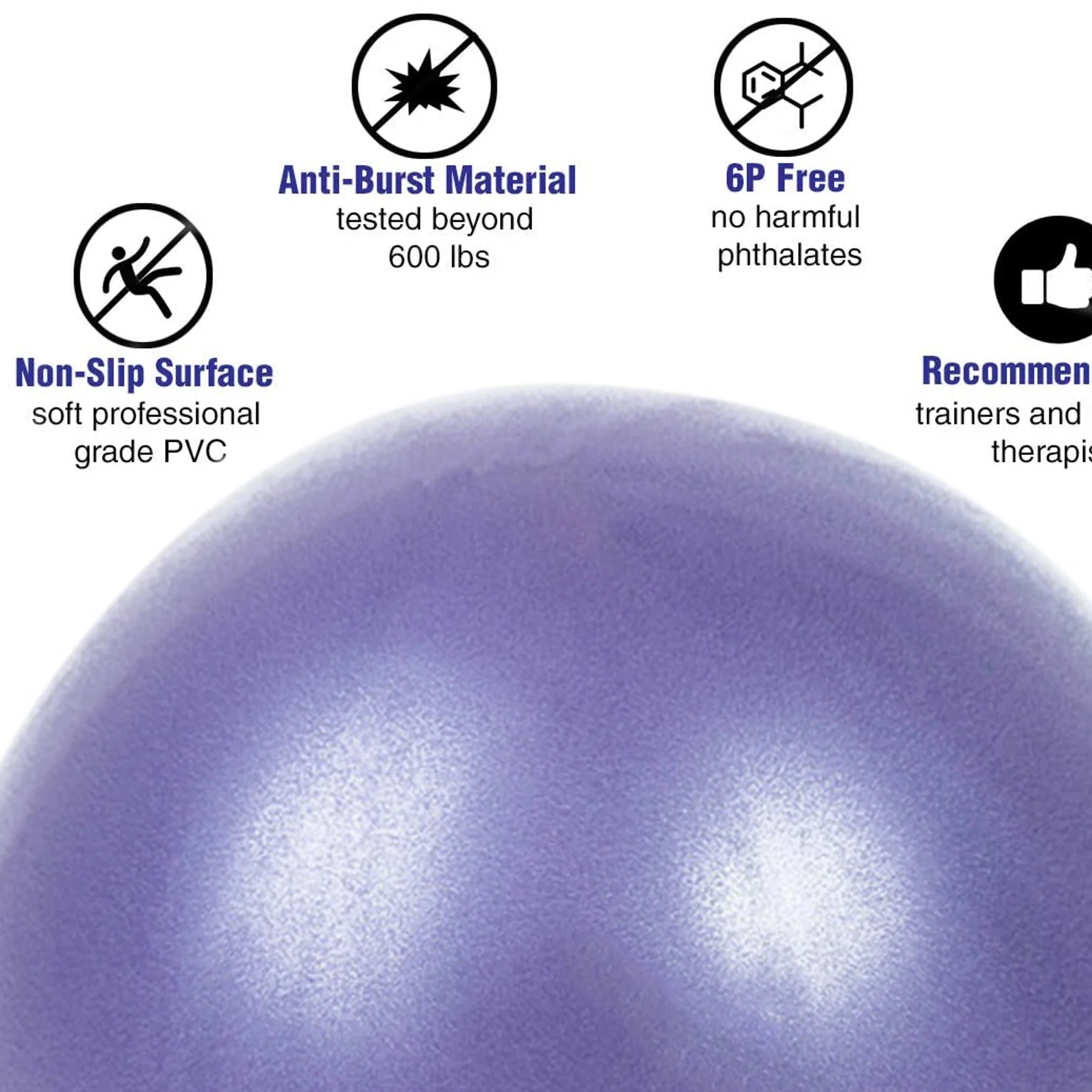 Yoga Pilates Exercise Ball