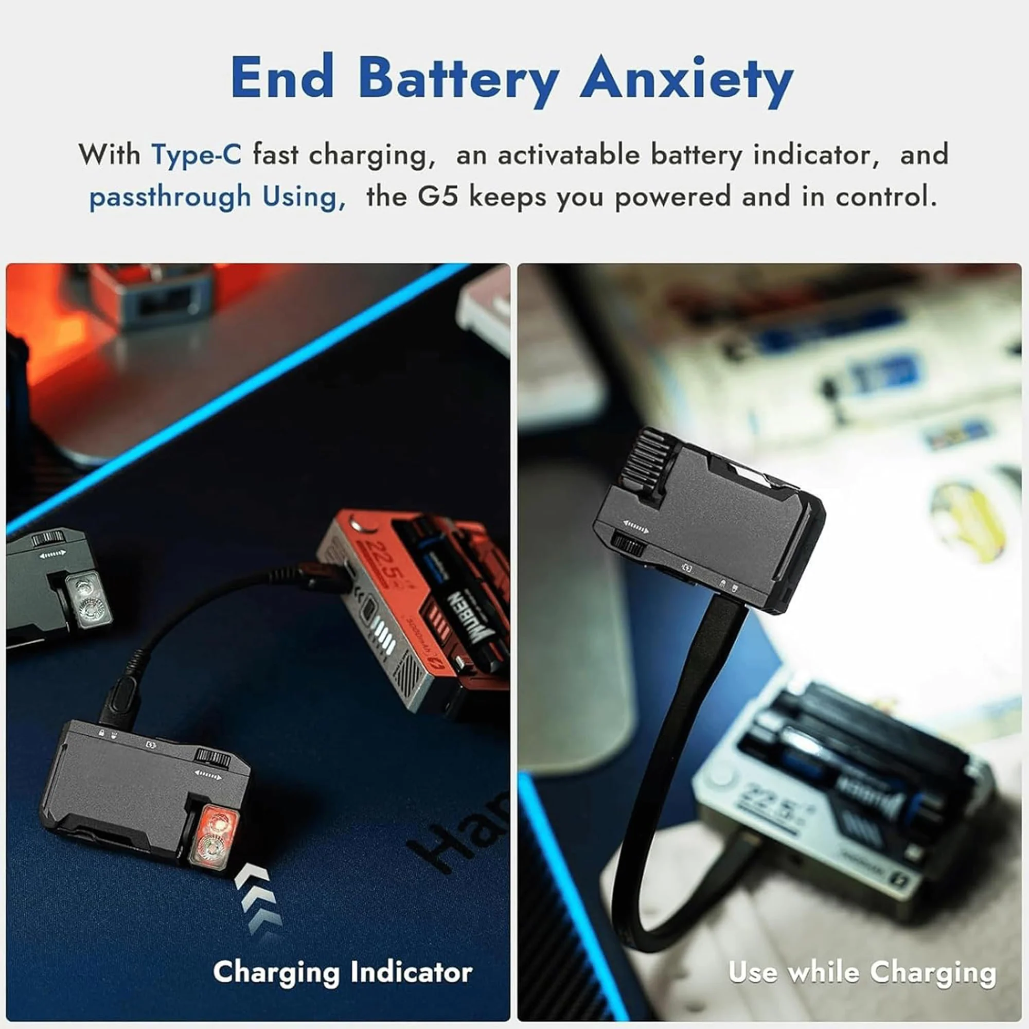 Rechargeable EDC Flashlight
