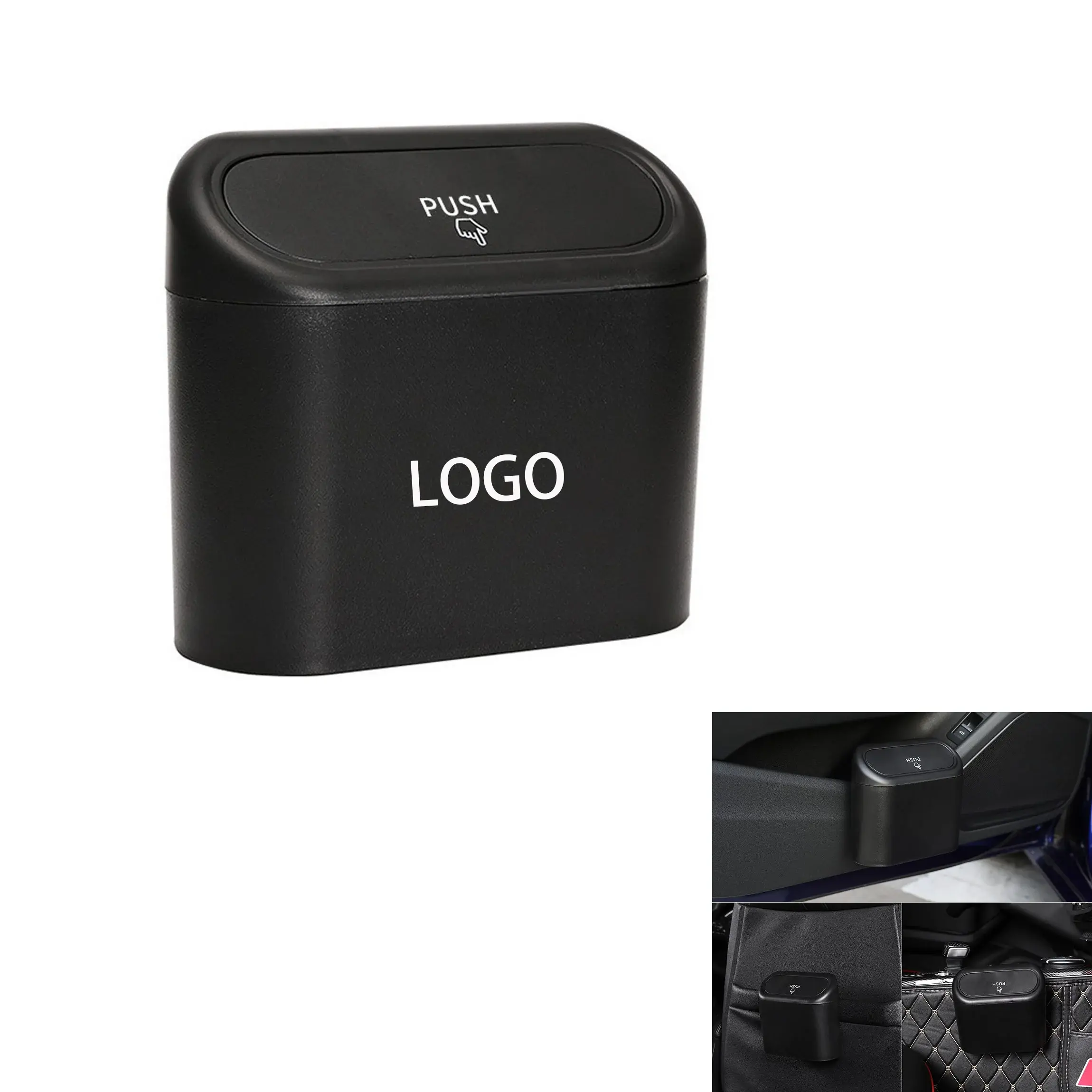Mini Car Trash Can With Lid