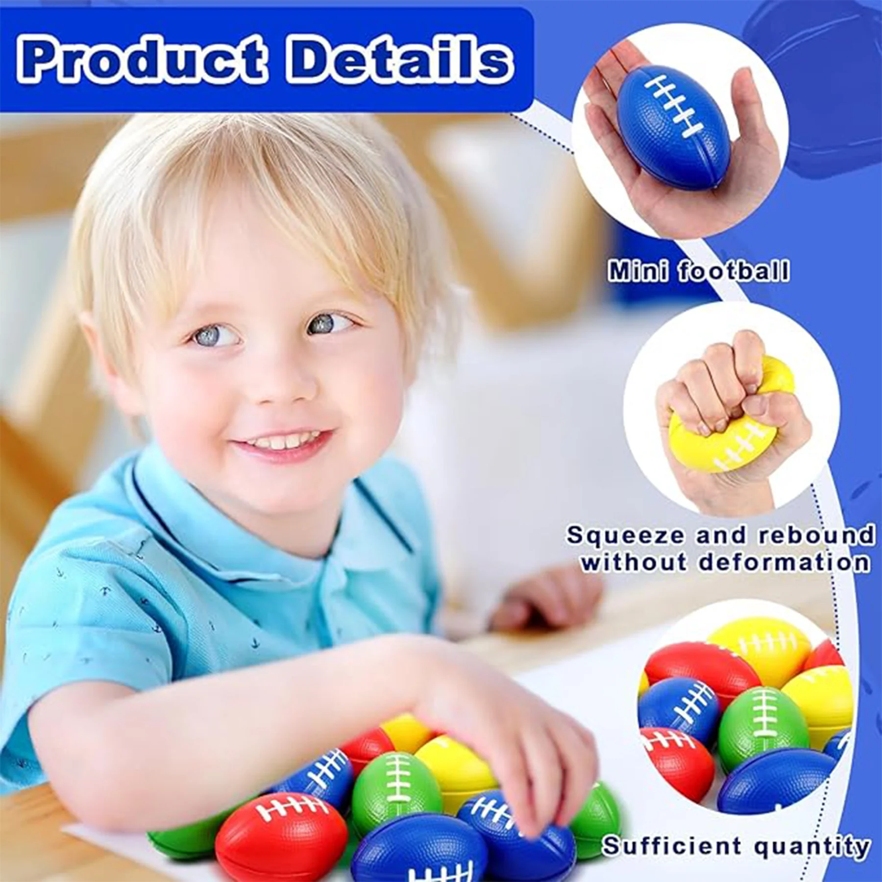 Foam Football Stress Balls Reliever