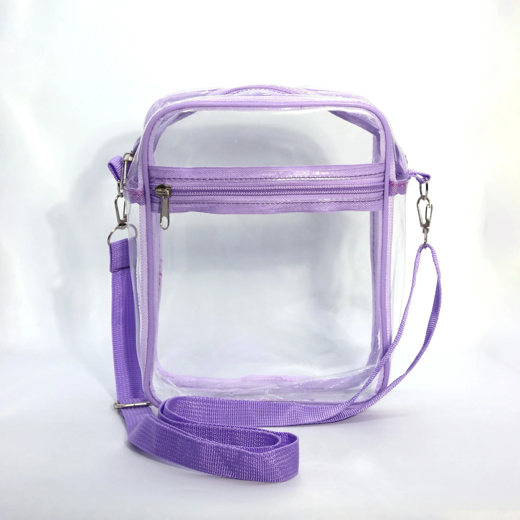 PVC Clear Crossbody Bag Messenger Bag Stadium Approved