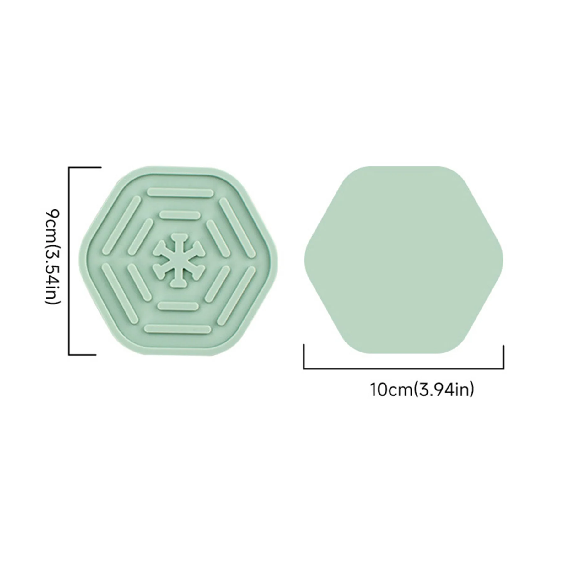 Hexagonal Silicone Coaster