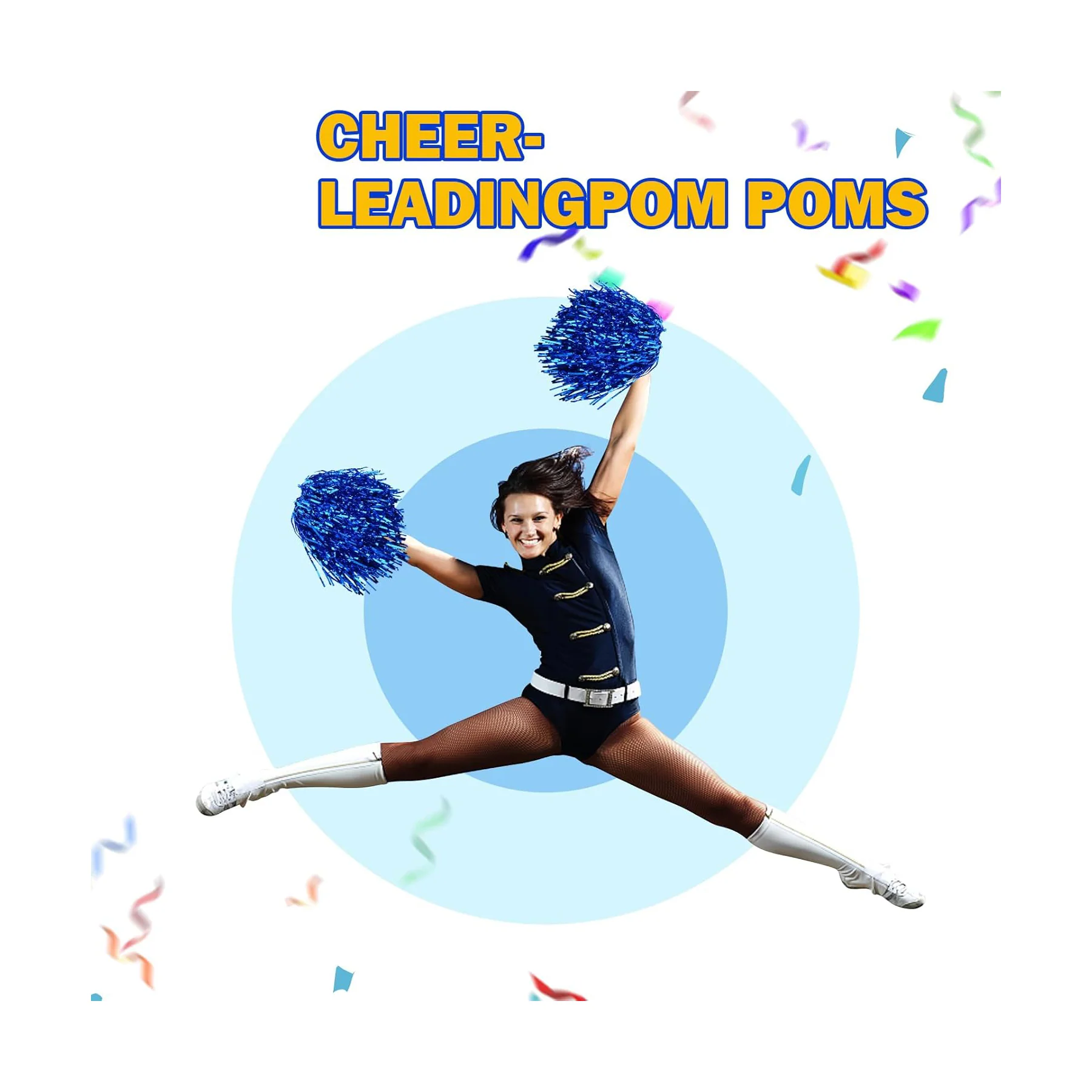 Metal Cheerleading Pom-Poms