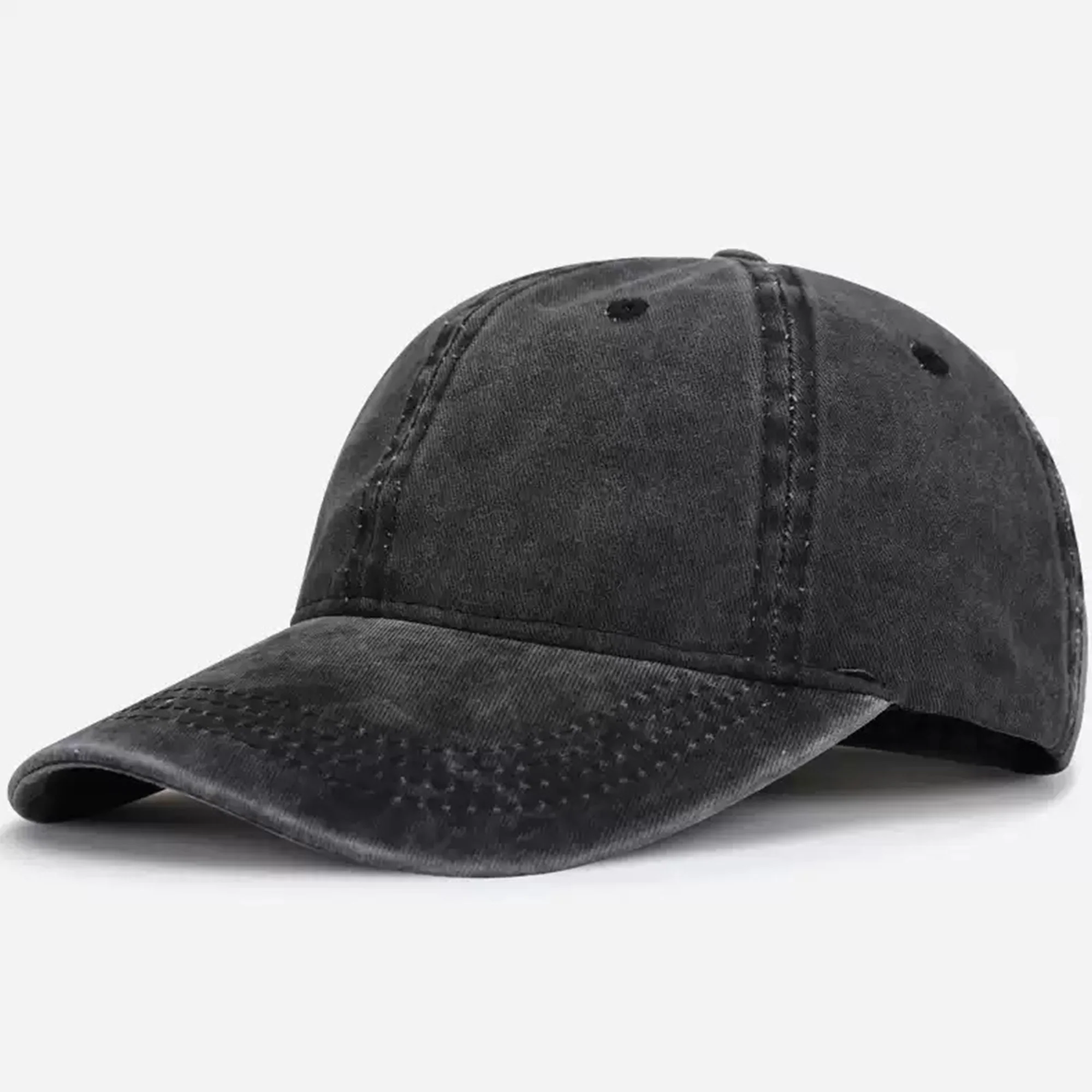 Custom Embroidered Baseball Cap Vintage Washed Hats